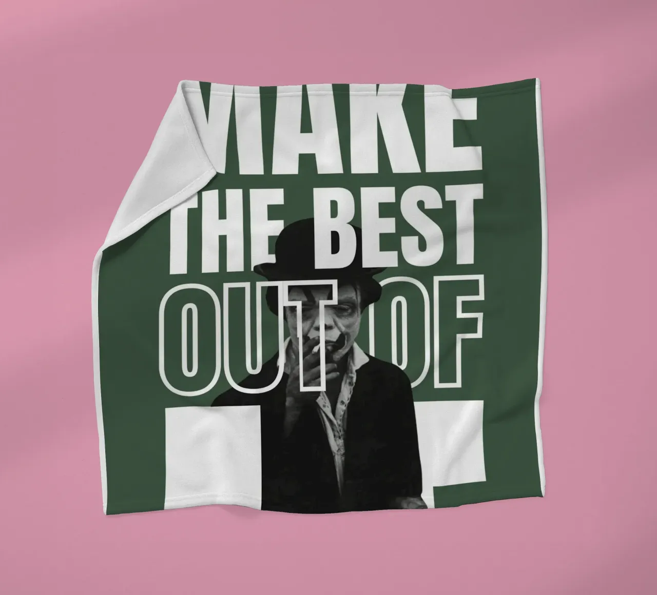 MAKE THE BEST OUT OF IT coperta in pile da Einfach Uebel