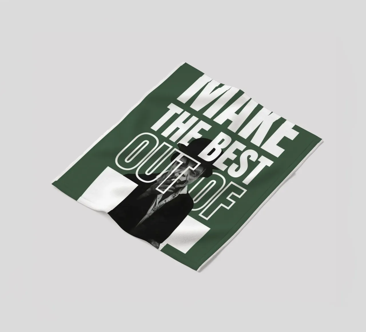 MAKE THE BEST OUT OF IT coperta in pile da Einfach Uebel