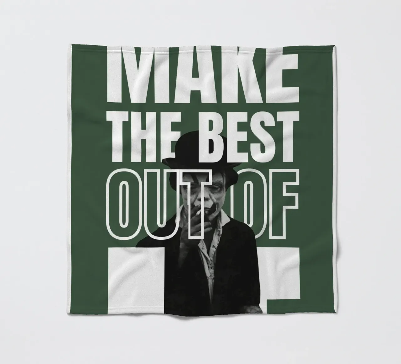 MAKE THE BEST OUT OF IT coperta in pile da Einfach Uebel