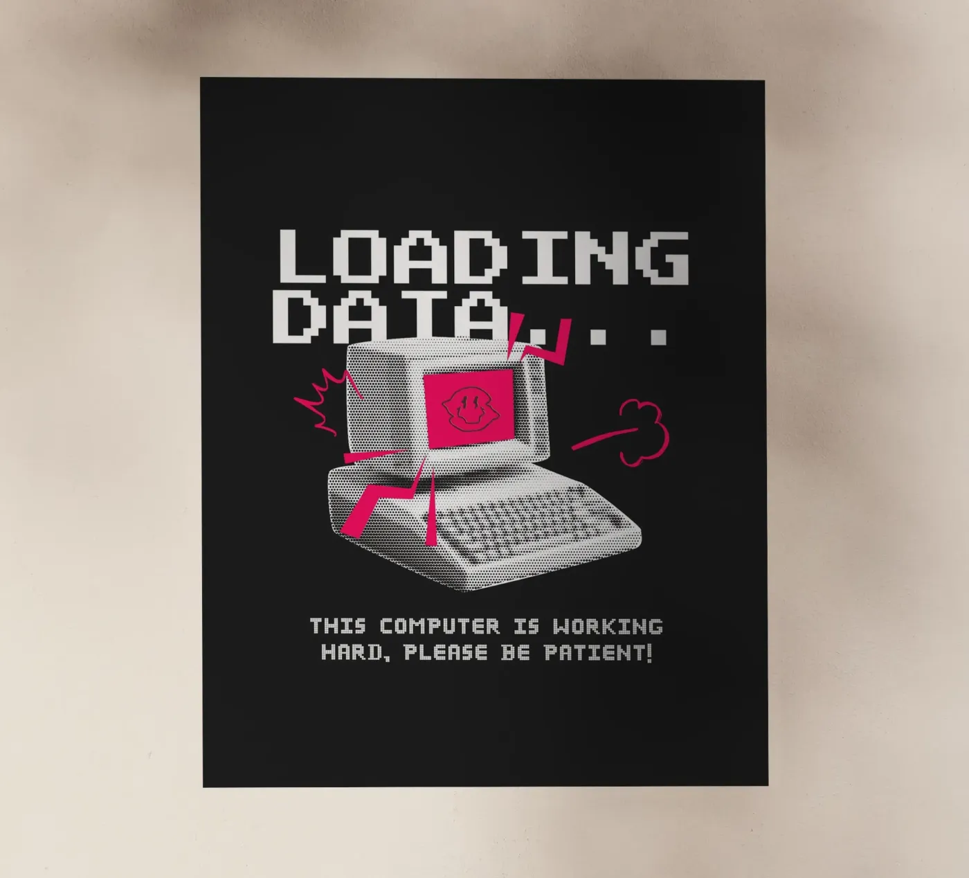 LOADING DATA pellicola backlit da SMRT STUDIO