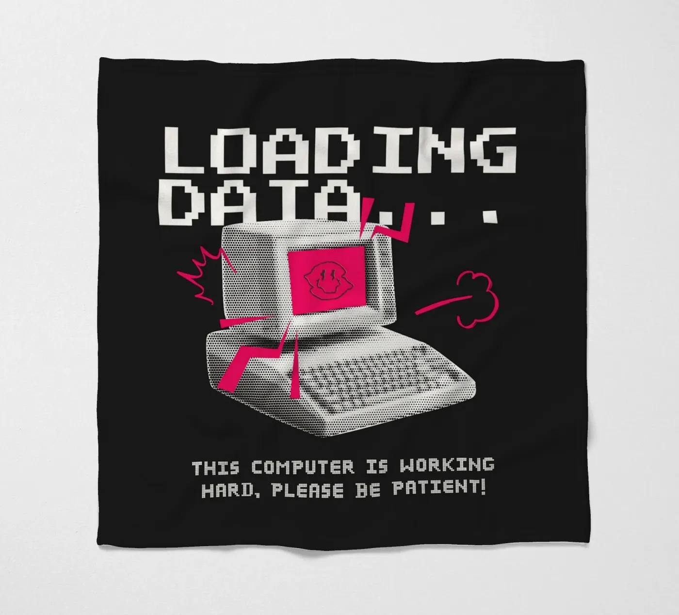 LOADING DATA fleecedeken van SMRT STUDIO