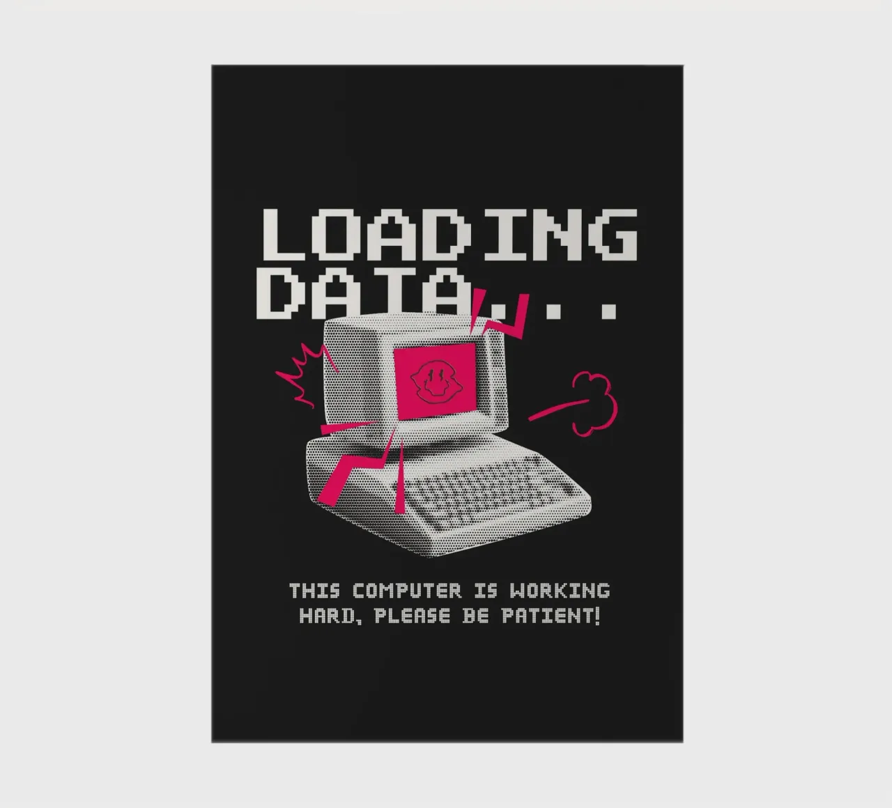 LOADING DATA Notizbuch von Einfach Uebel