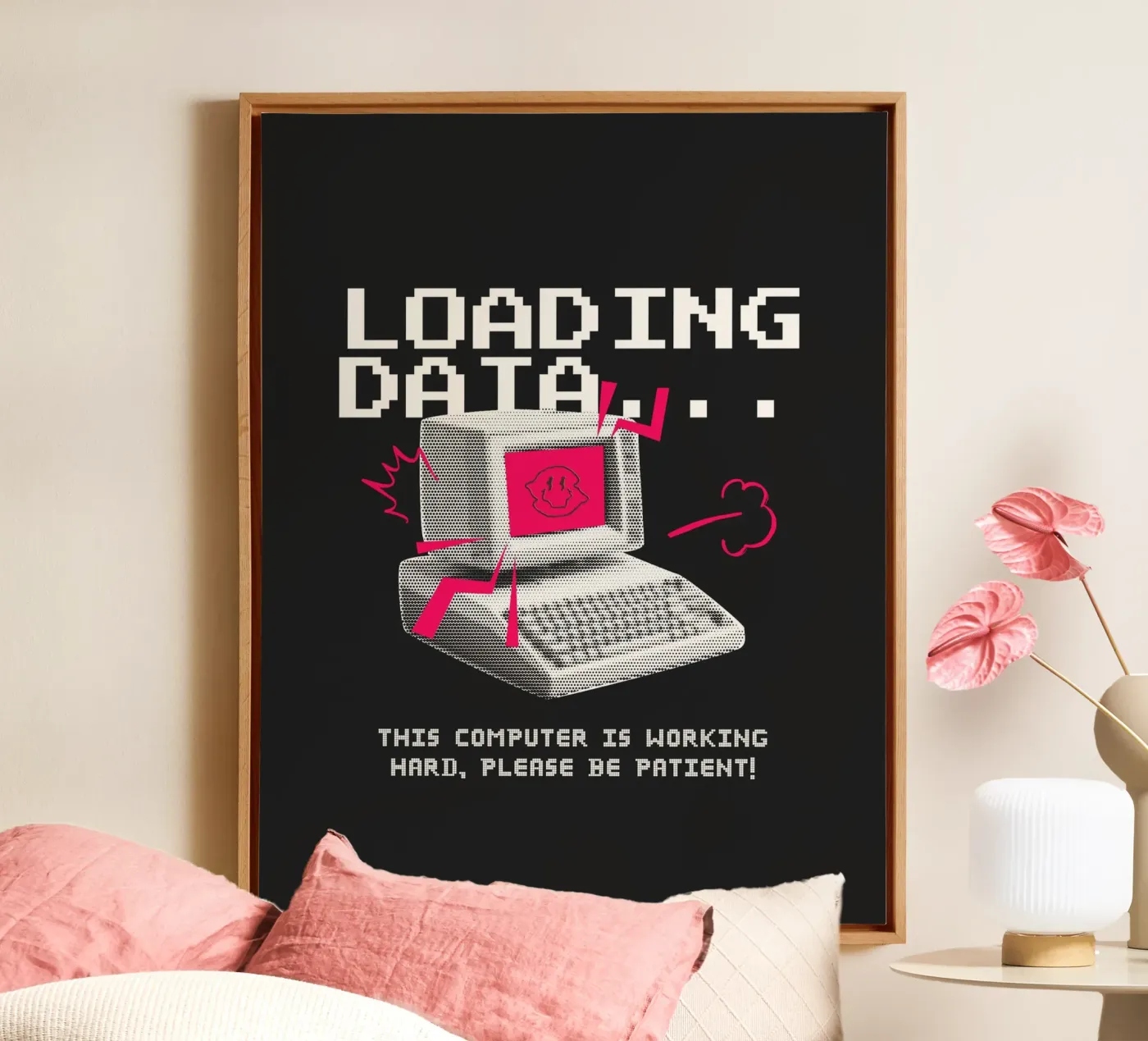 LOADING DATA canvas by SMRT STUDIO