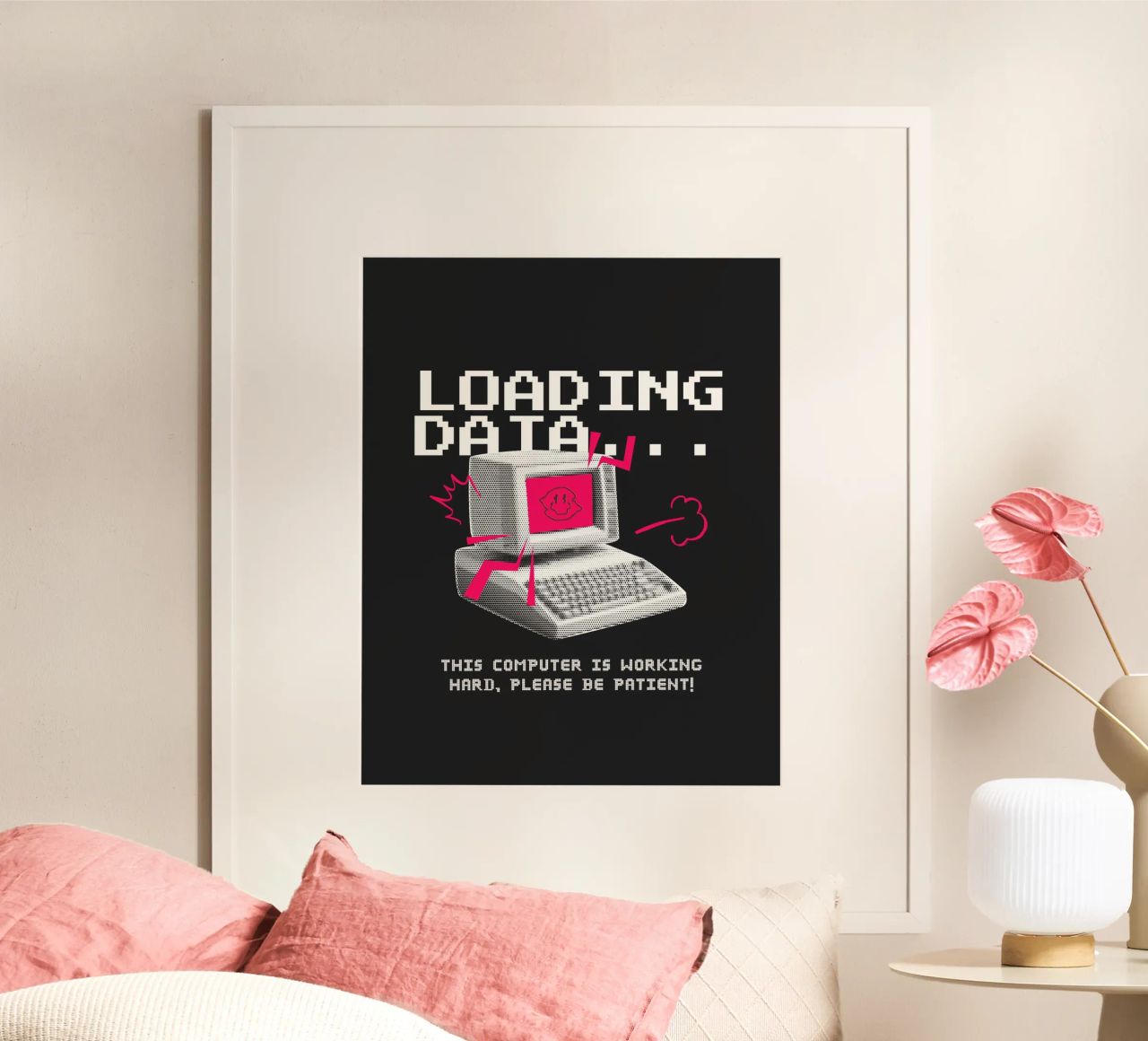 LOADING DATA poster da Einfach Uebel