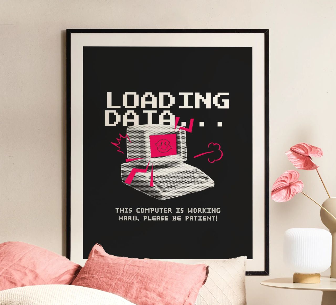 LOADING DATA poster da Einfach Uebel