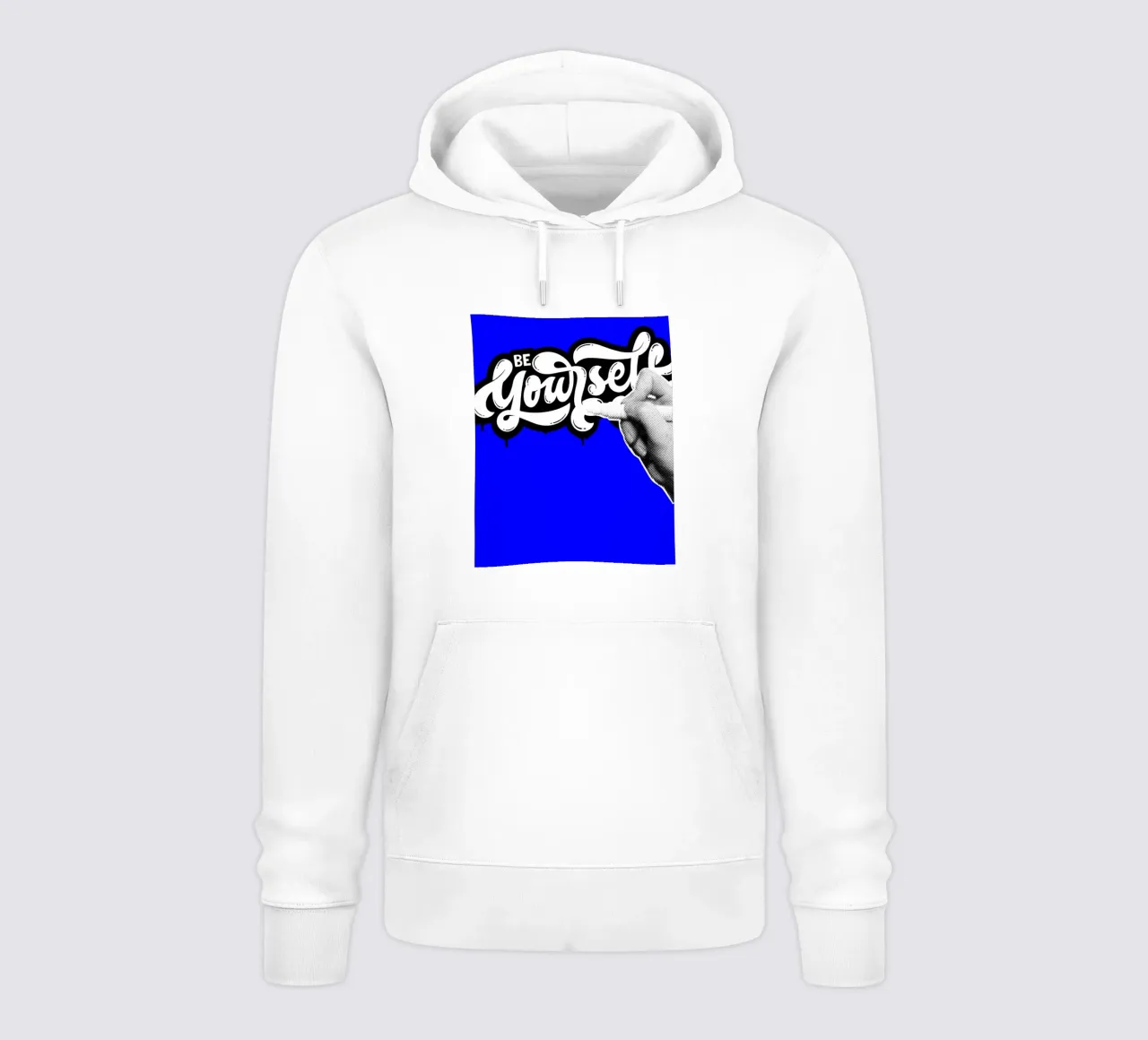 BE YOURSELF felpa con cappuccio da Einfach Uebel