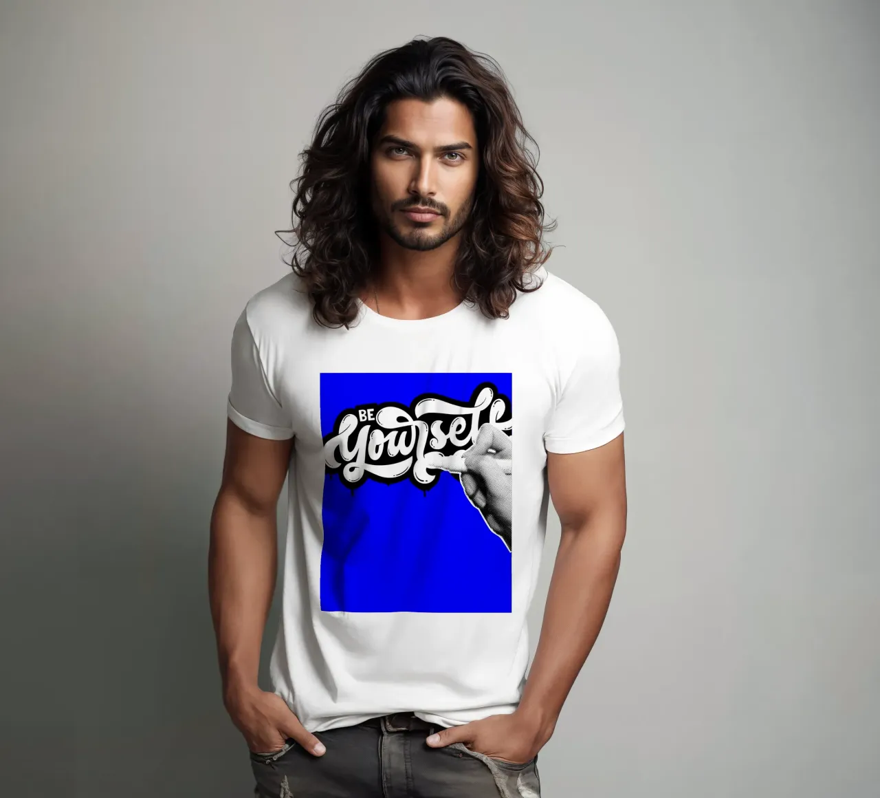 BE YOURSELF t-shirt da Einfach Uebel