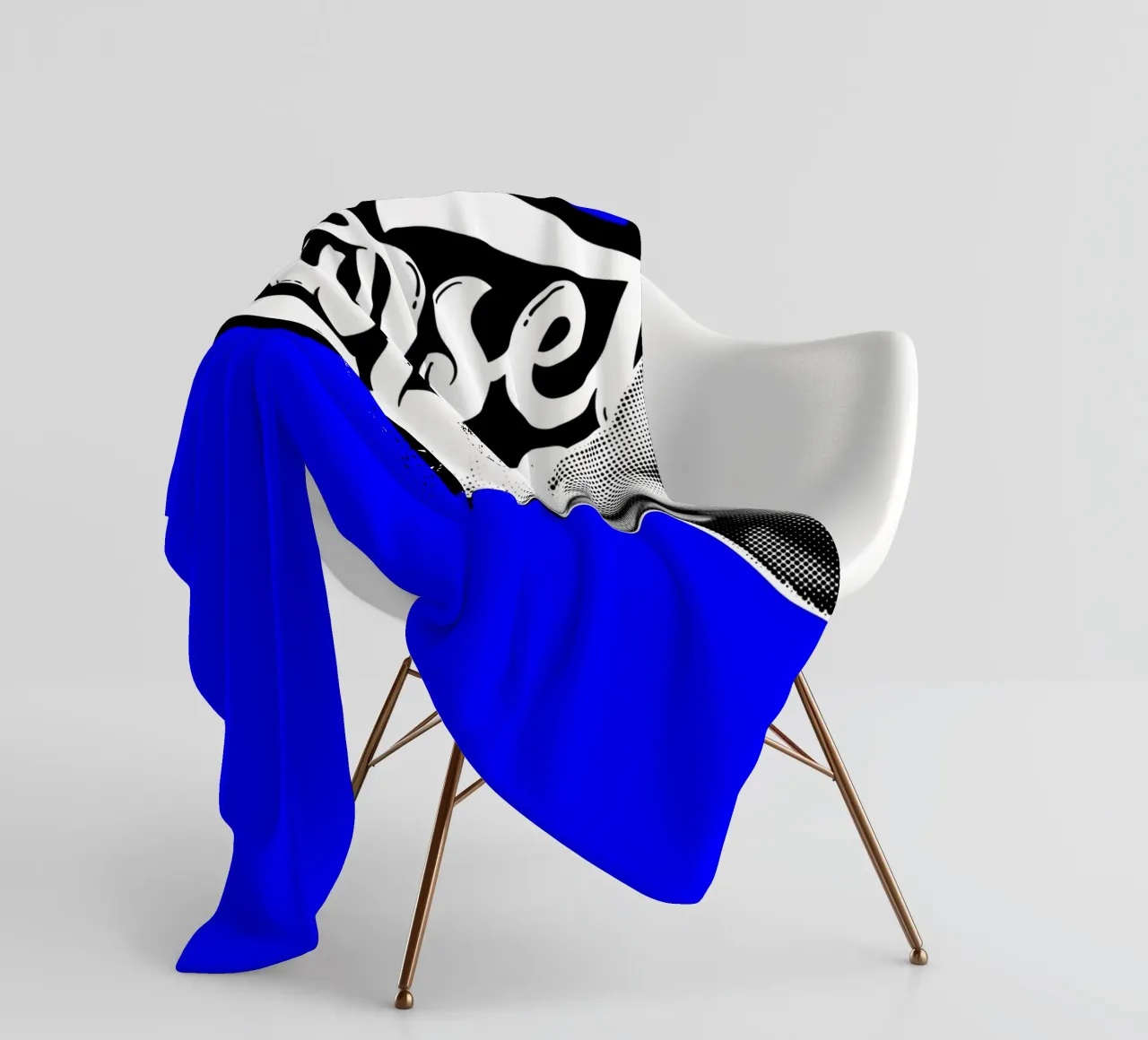 BE YOURSELF coperta in pile da Einfach Uebel