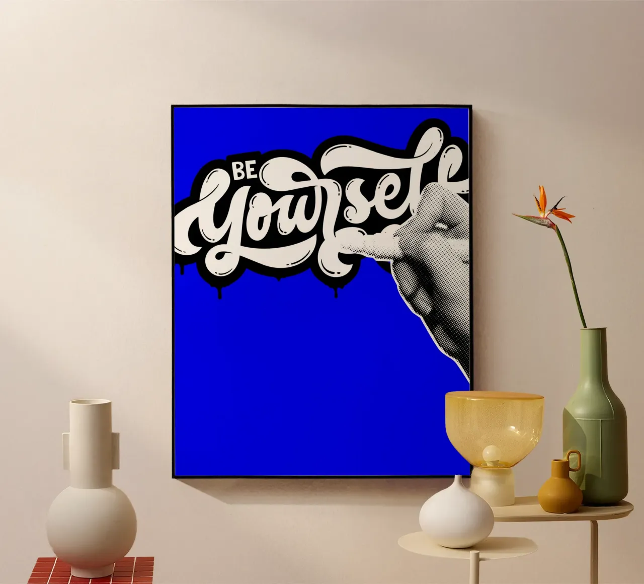 BE YOURSELF plexiglass da Einfach Uebel