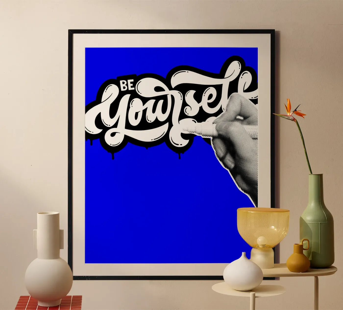 BE YOURSELF poster da SMRT STUDIO