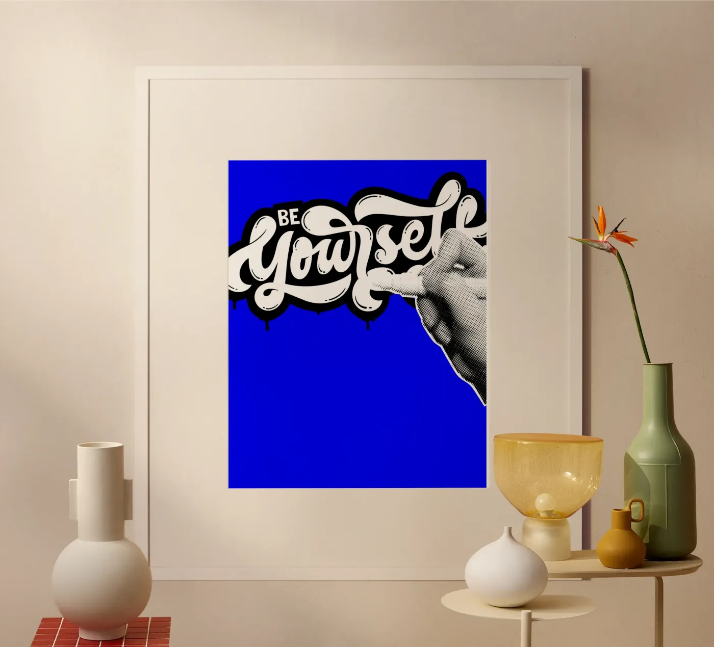 BE YOURSELF Poster von SMRT STUDIO