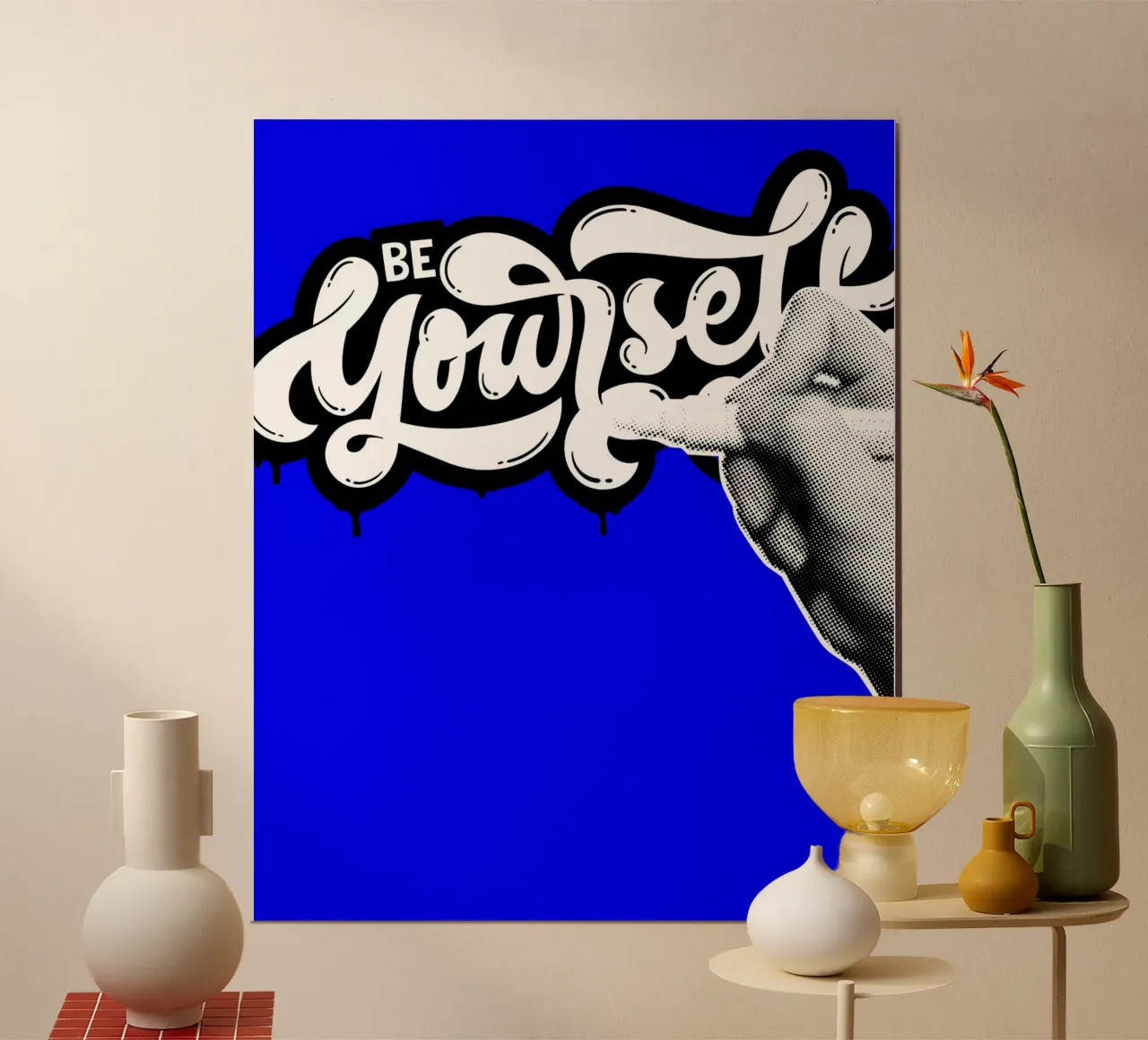 BE YOURSELF poster da Einfach Uebel