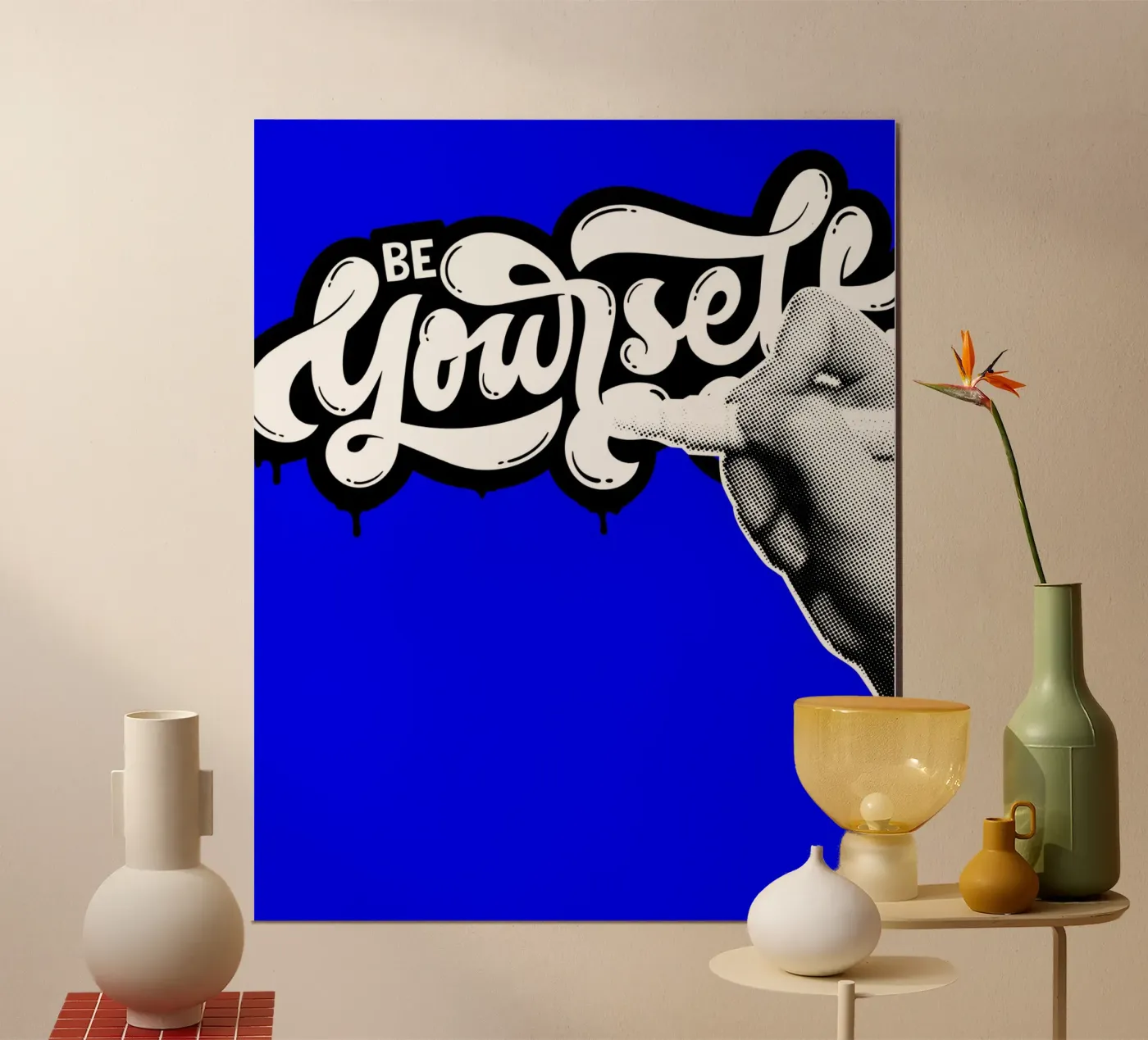 BE YOURSELF Poster von SMRT STUDIO
