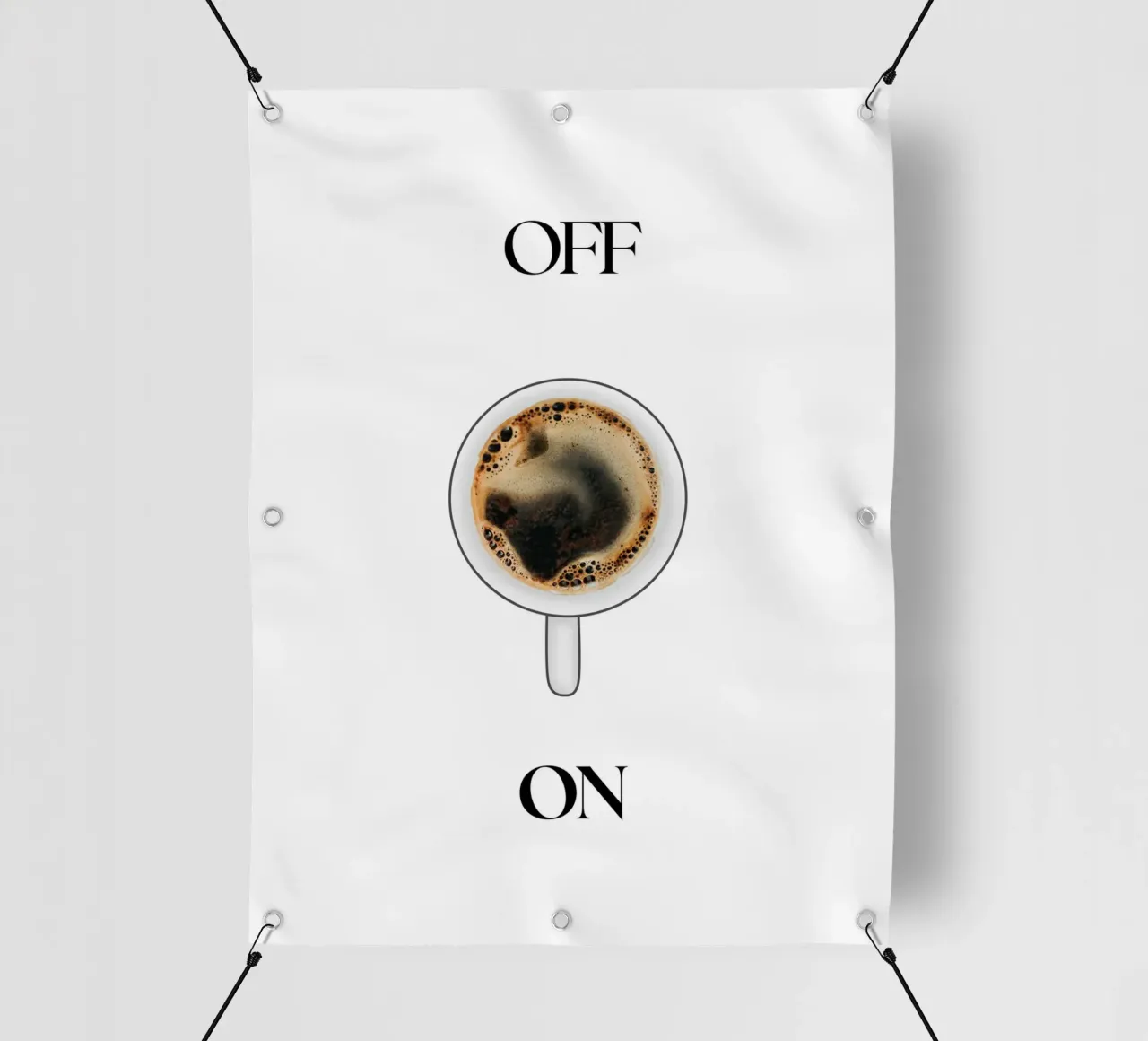 coffee on telo in pvc da ArtDesign by KBK