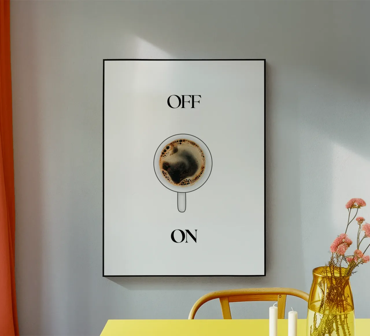 coffee on plexiglass da ArtDesign by KBK