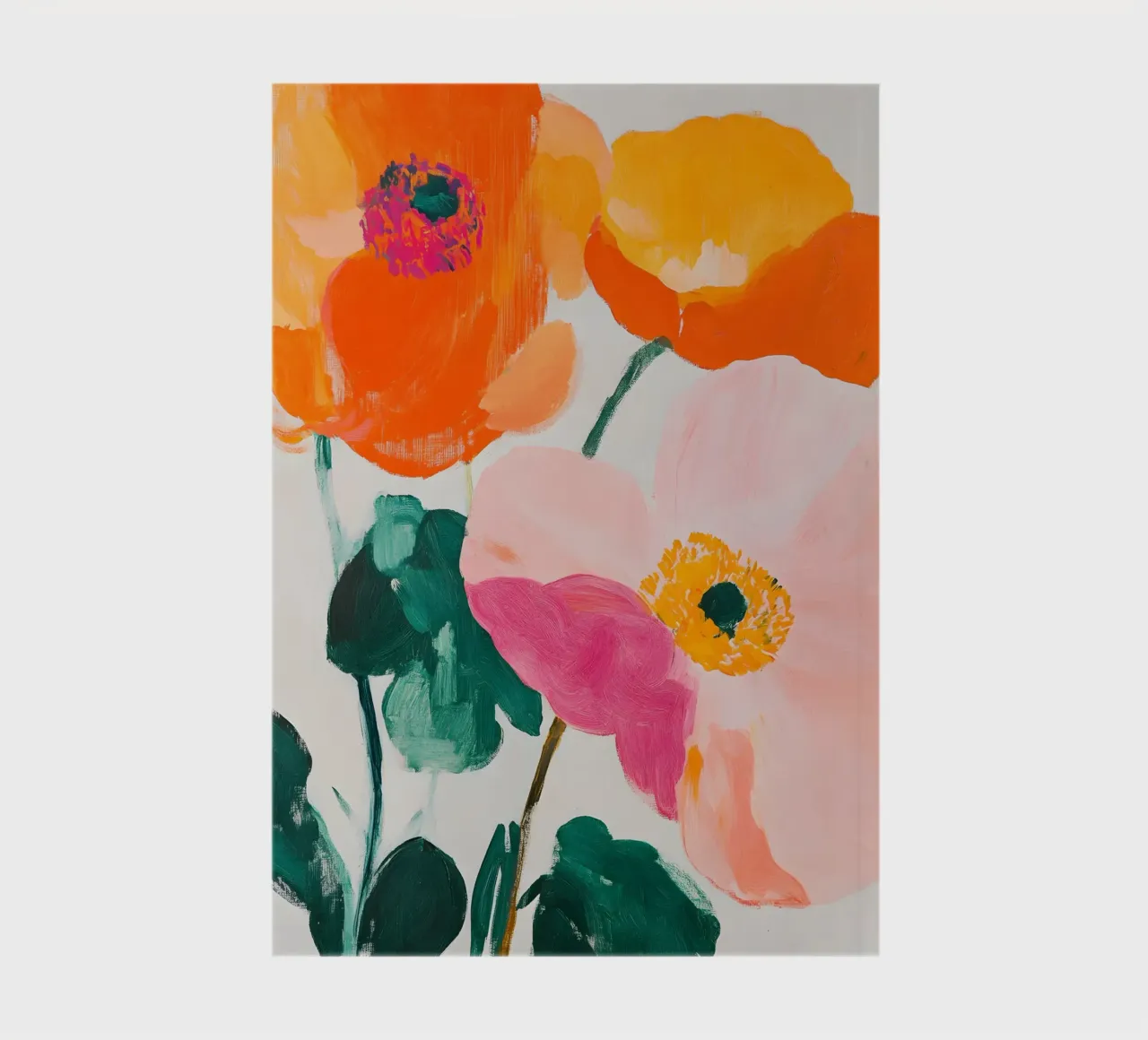 The Poppies notebook by Gypsy Galleria