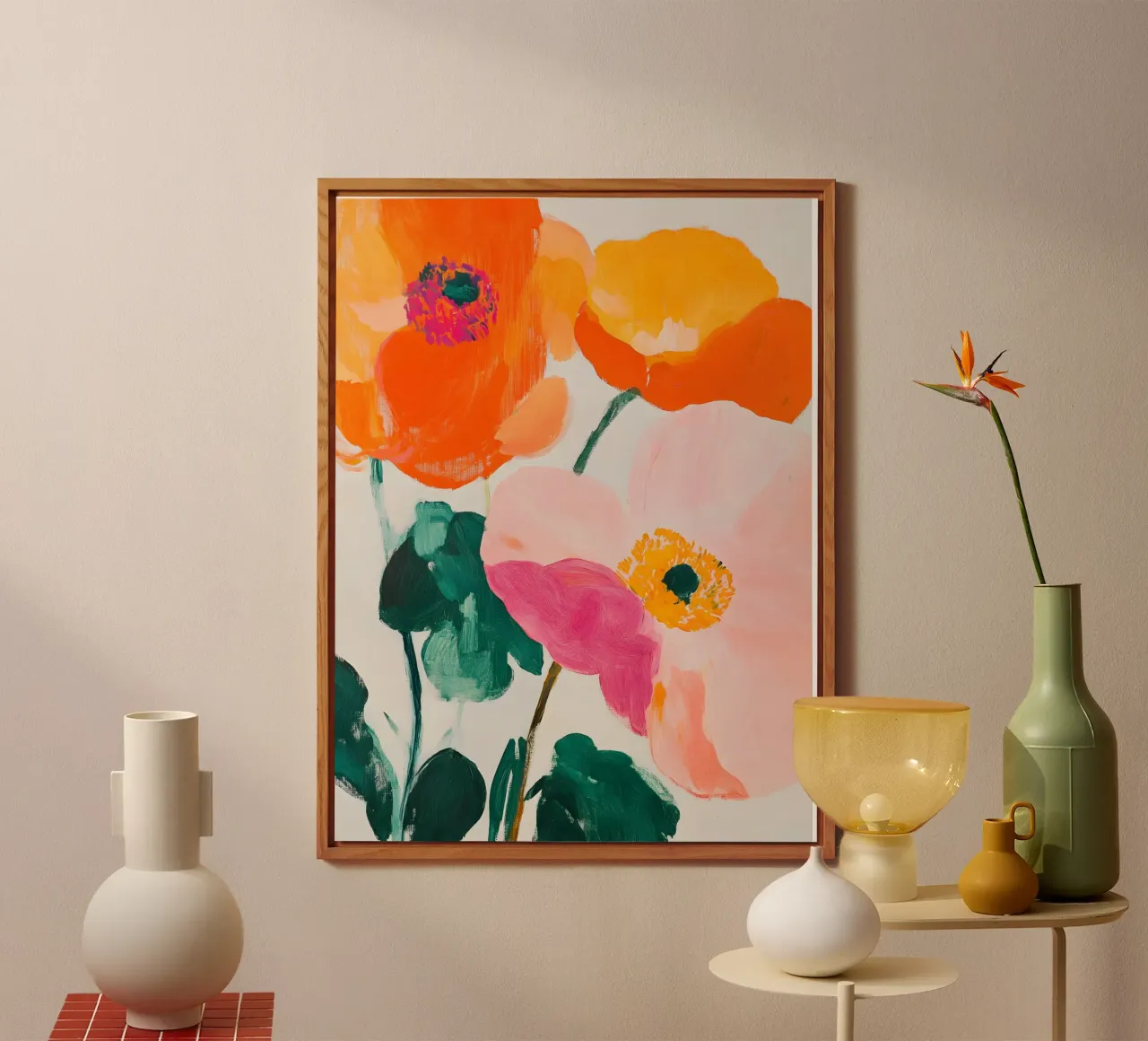 The Poppies alluminio dibond da Gypsy Galleria