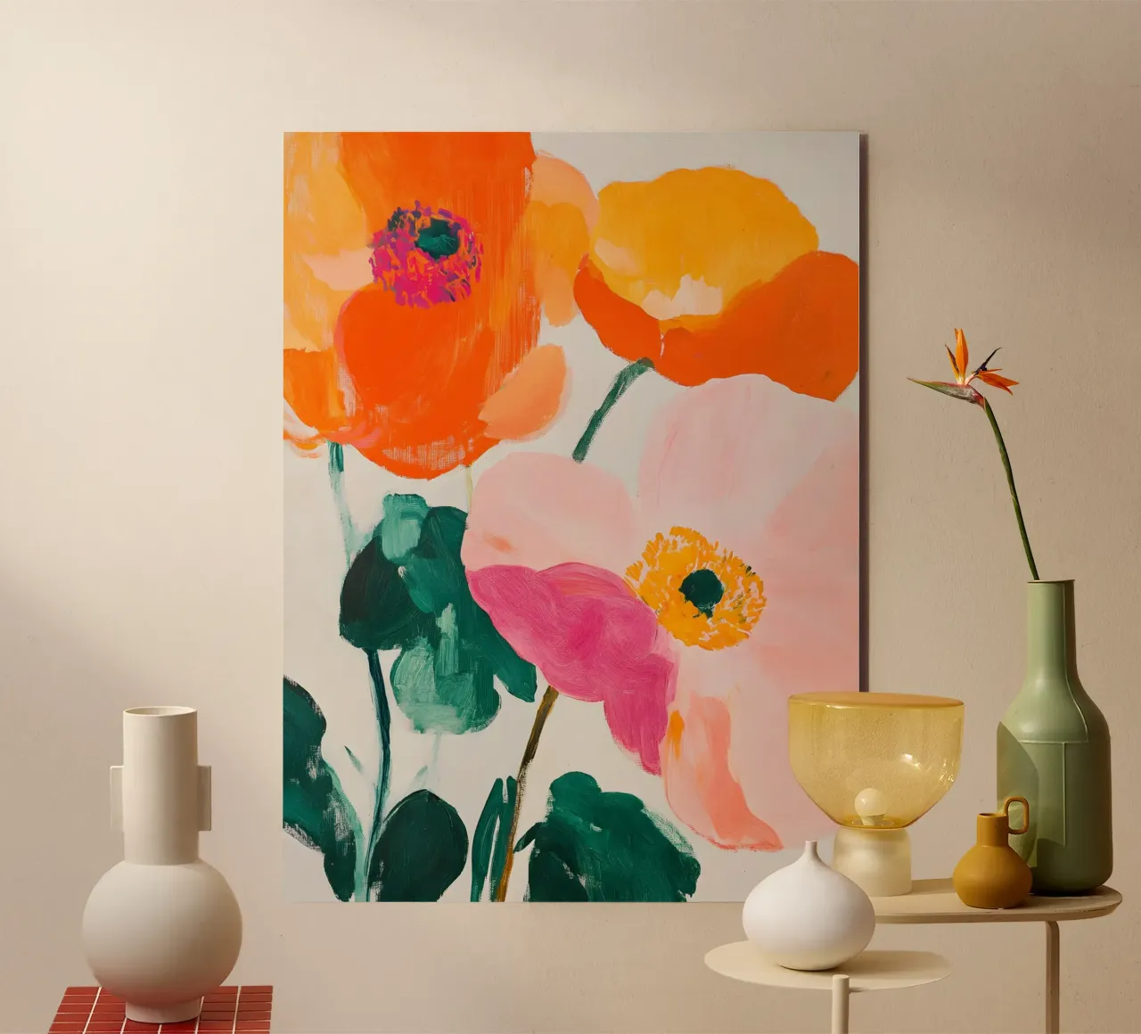 The Poppies alluminio dibond da Gypsy Galleria
