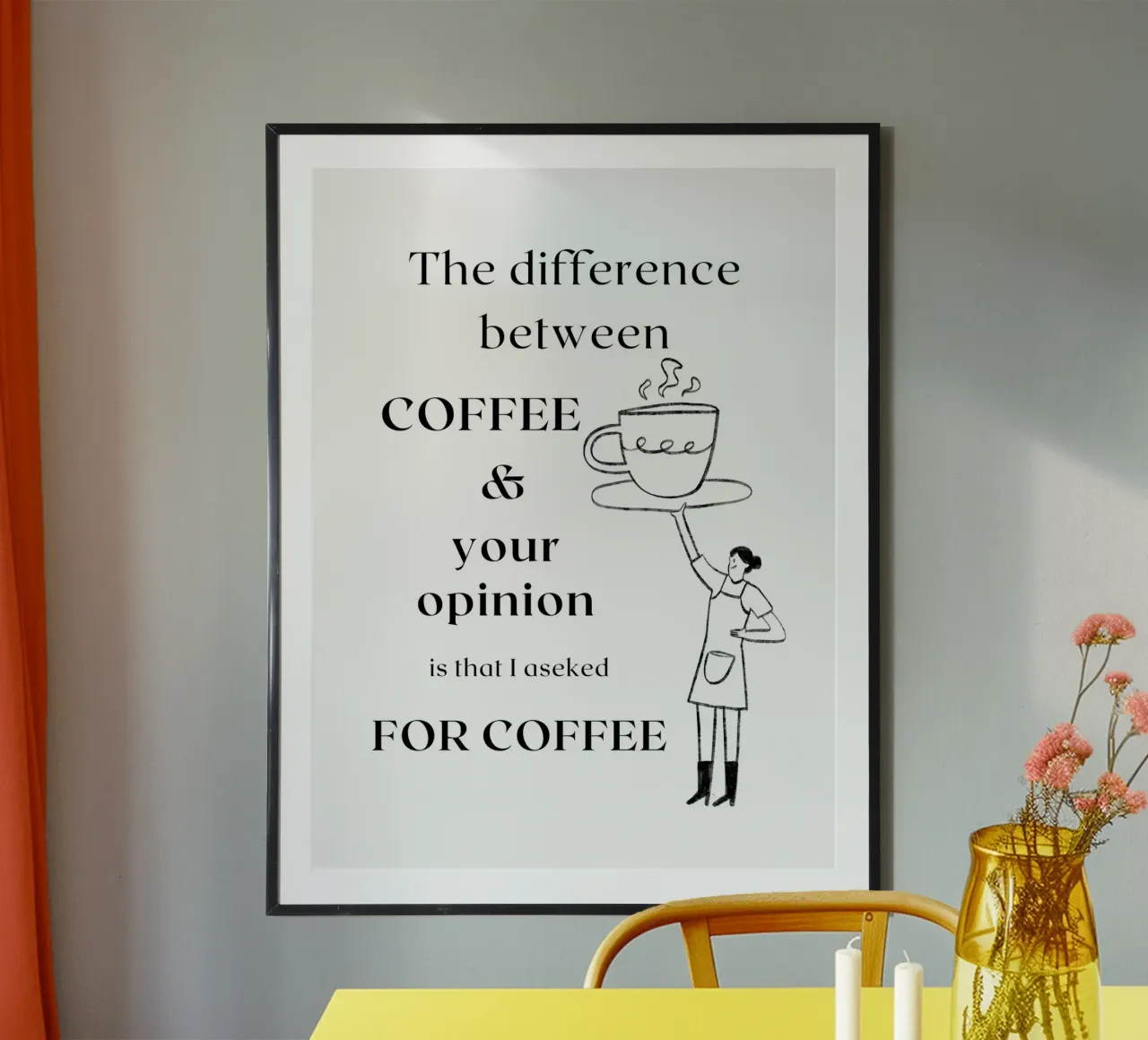La differenza tra il CAFFE' e la tua opinione è che io... carta hahnemühle da ArtDesign by KBK