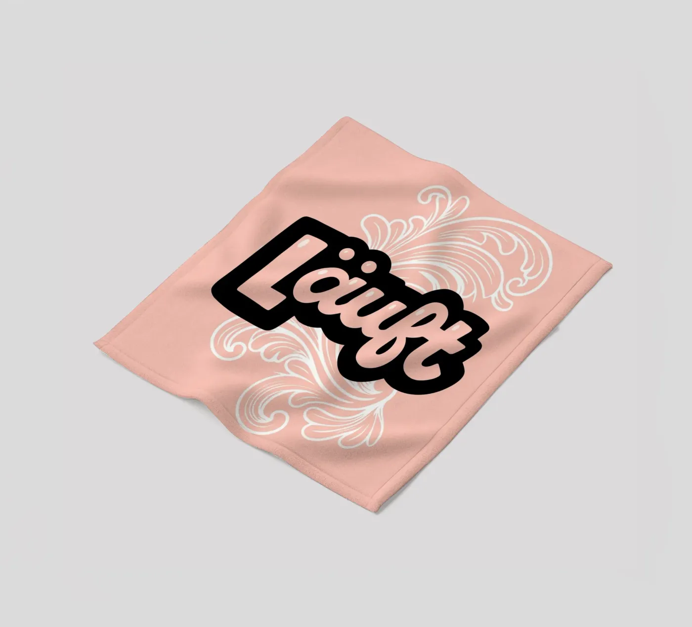 LÄUFT Fleecedecke von SMRT STUDIO