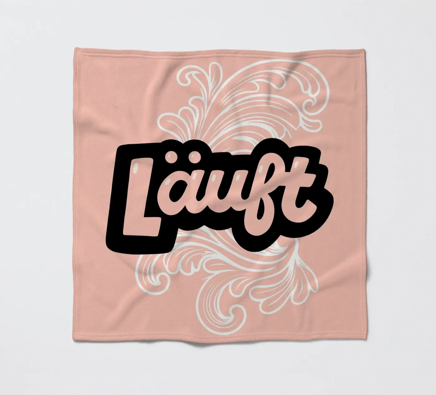 LÄUFT Fleecedecke von SMRT STUDIO