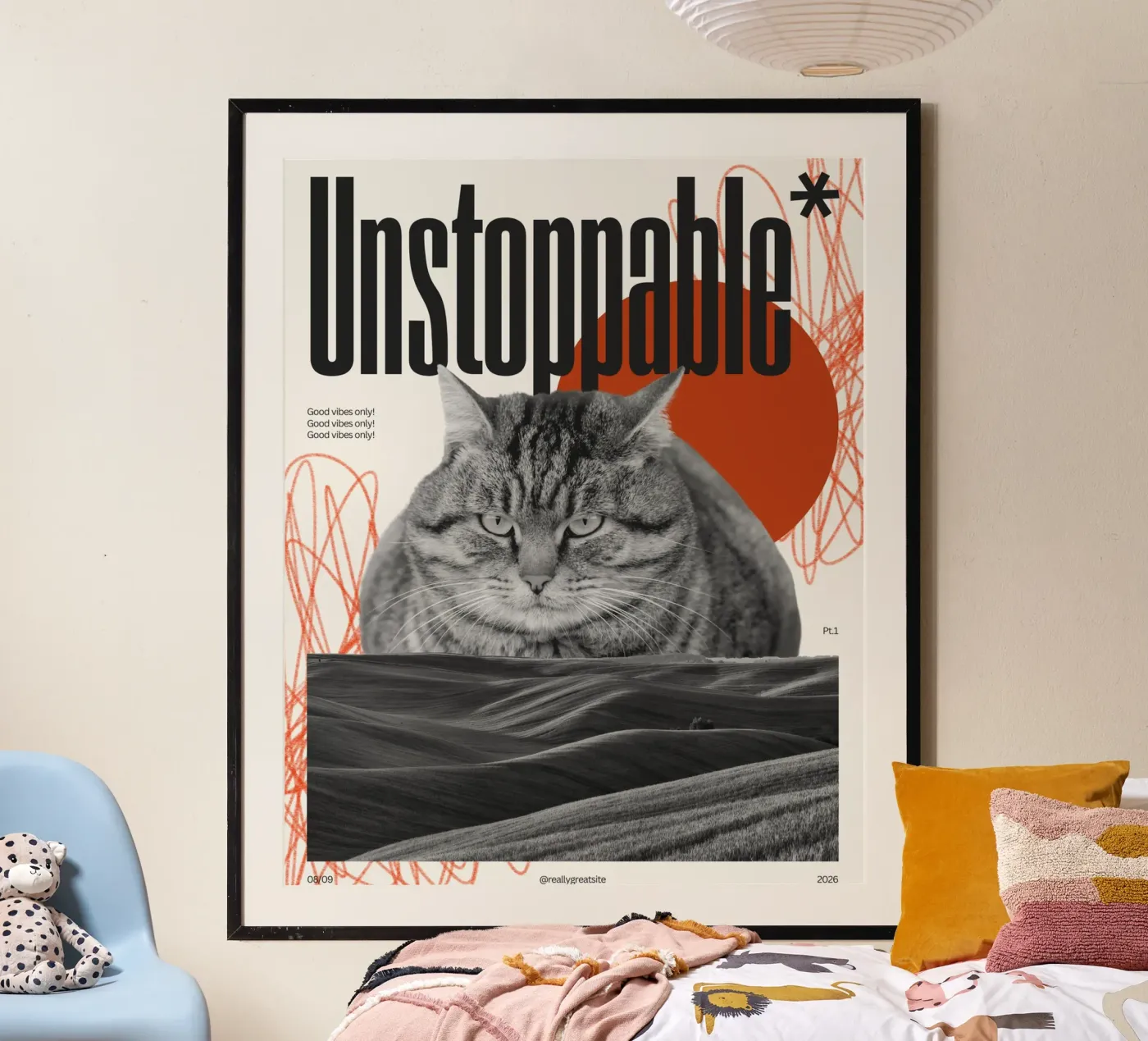 UNSTOPPABLE poster da SMRT STUDIO