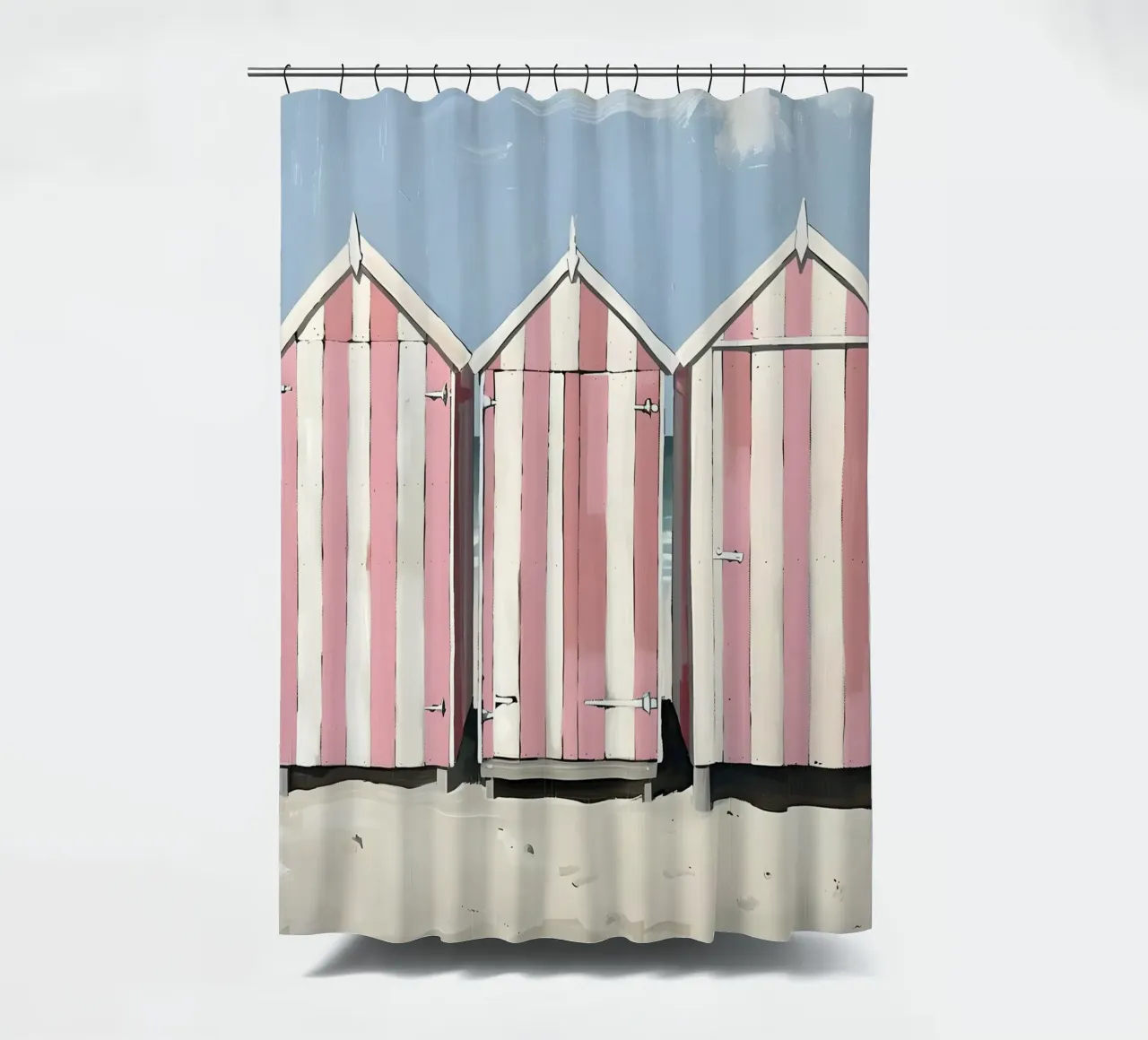 A Day at the Beach tenda da doccia da Gypsy Galleria