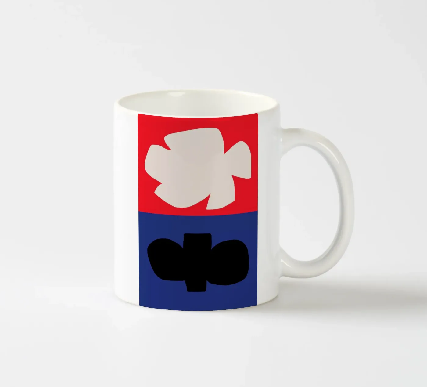 Forever Falling ceramic mug by Tanja Schaub