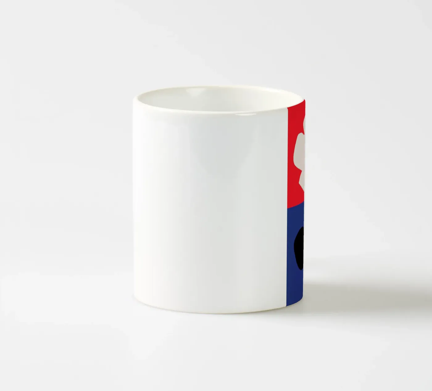 Forever Falling ceramic mug by Tanja Schaub