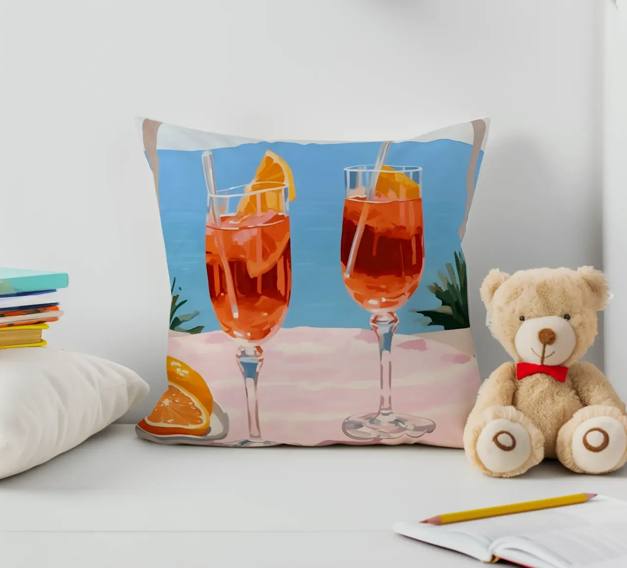 Aperol Spritz cuscino da Gypsy Galleria