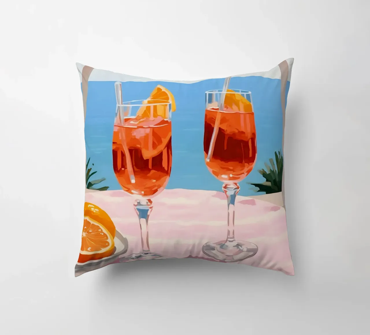 Aperol Spritz cuscino da Gypsy Galleria