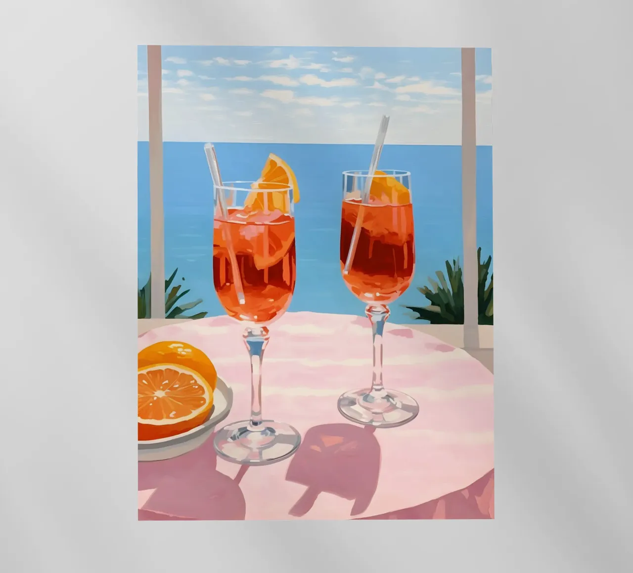Aperol Spritz pellicola backlit da Gypsy Galleria