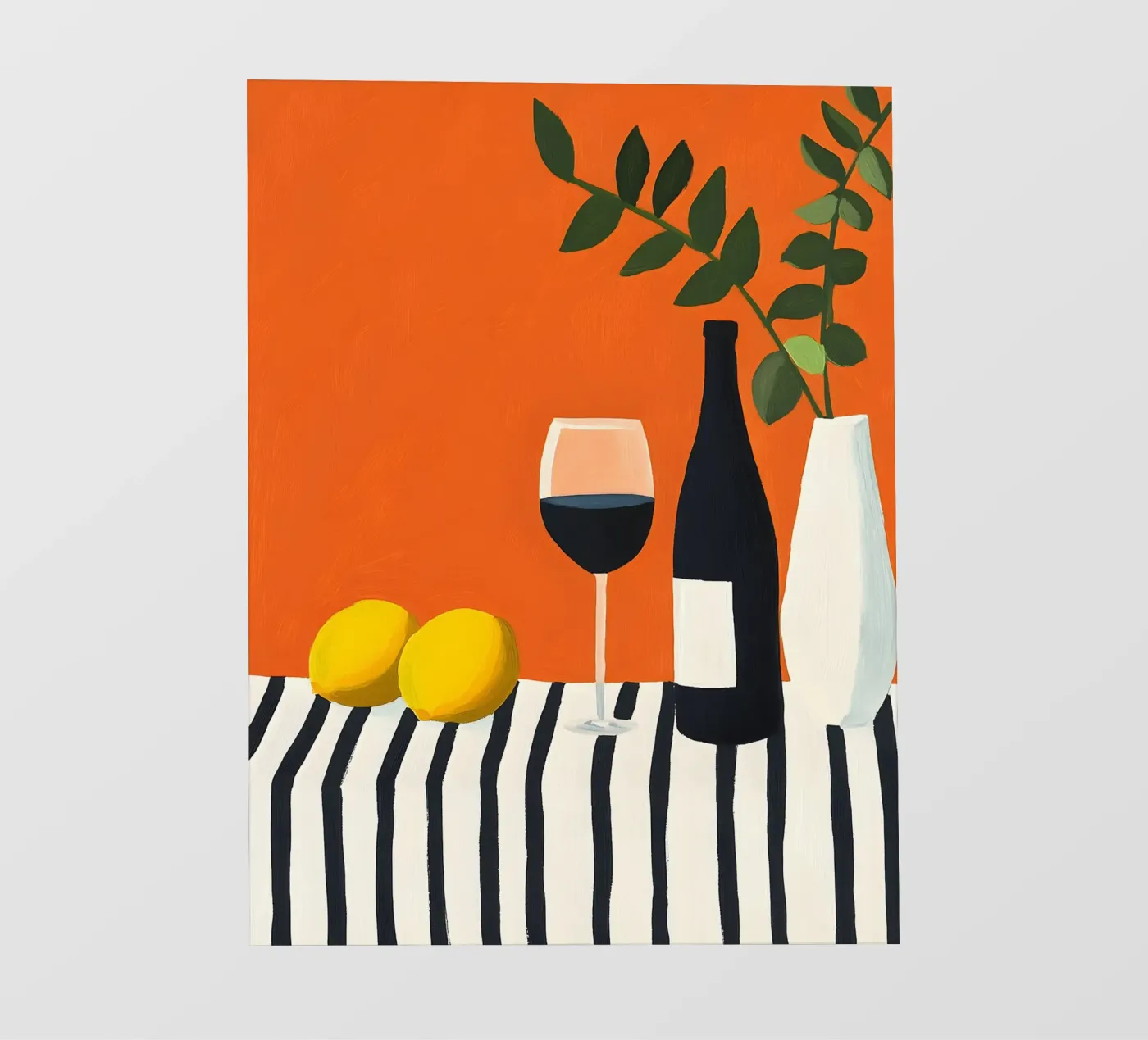 Wine Table fotobehang van Gypsy Galleria