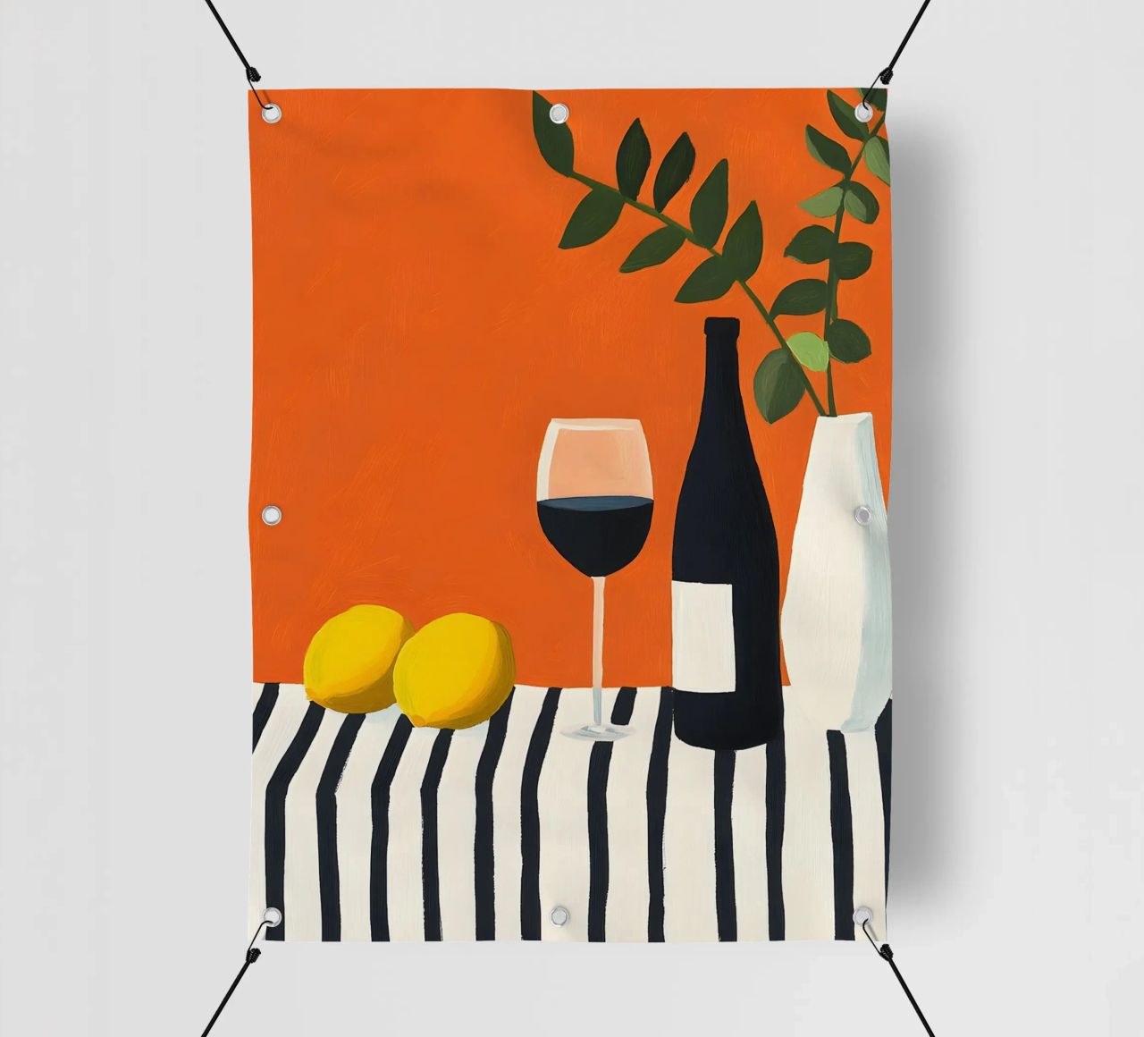 Wine Table telo in pvc da Gypsy Galleria
