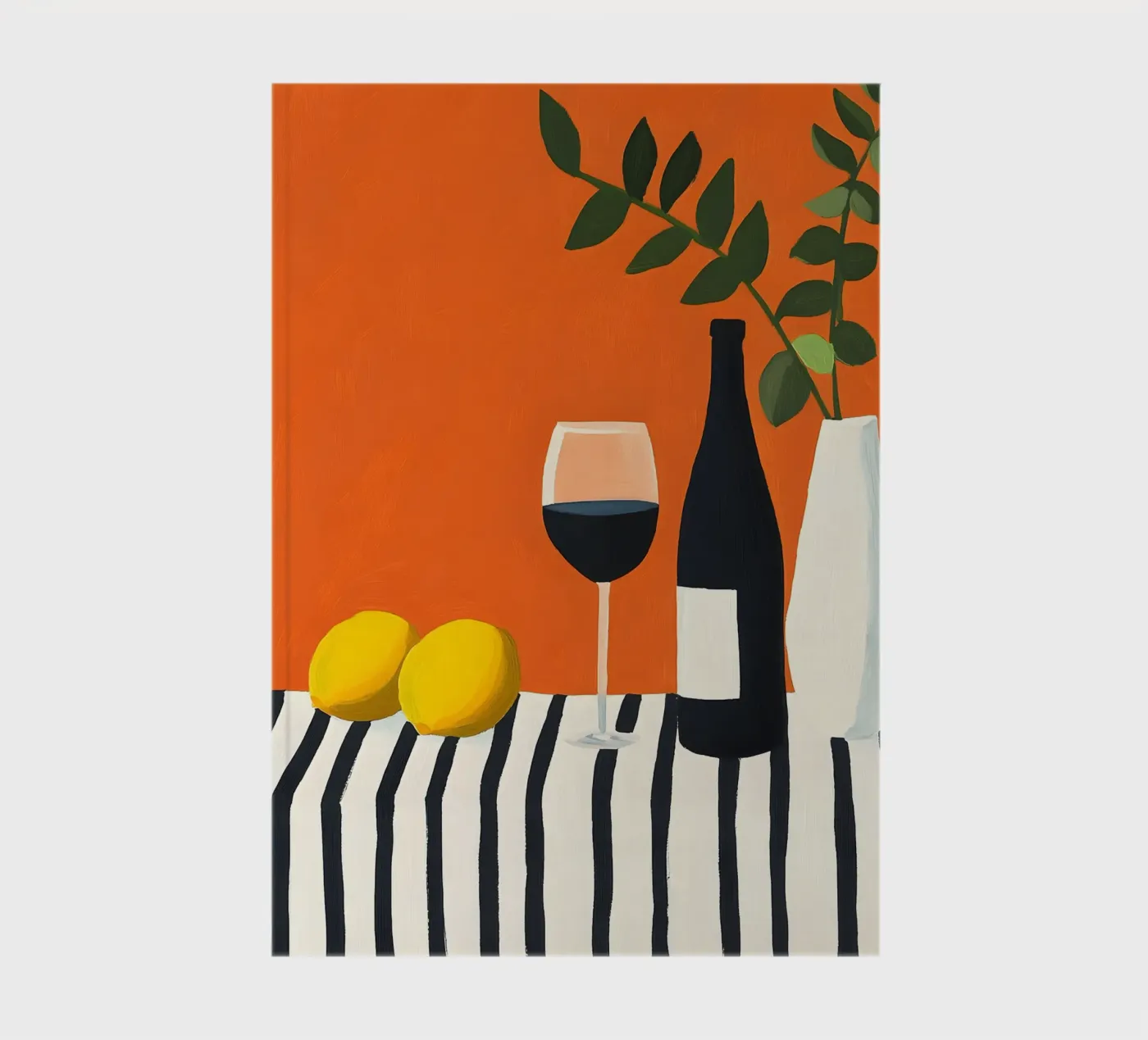 Wine Table notebook by Gypsy Galleria
