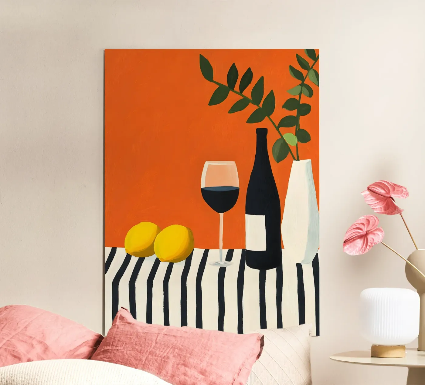 Wine Table poster de Gypsy Galleria