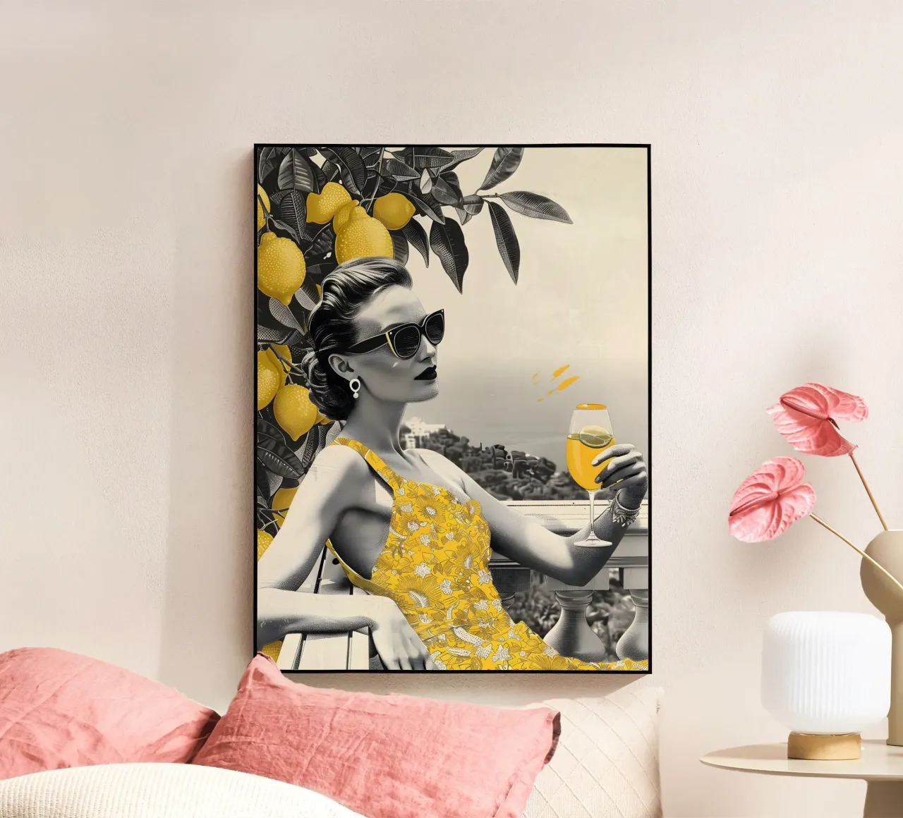 Yellow Summer plexiglass da Gypsy Galleria