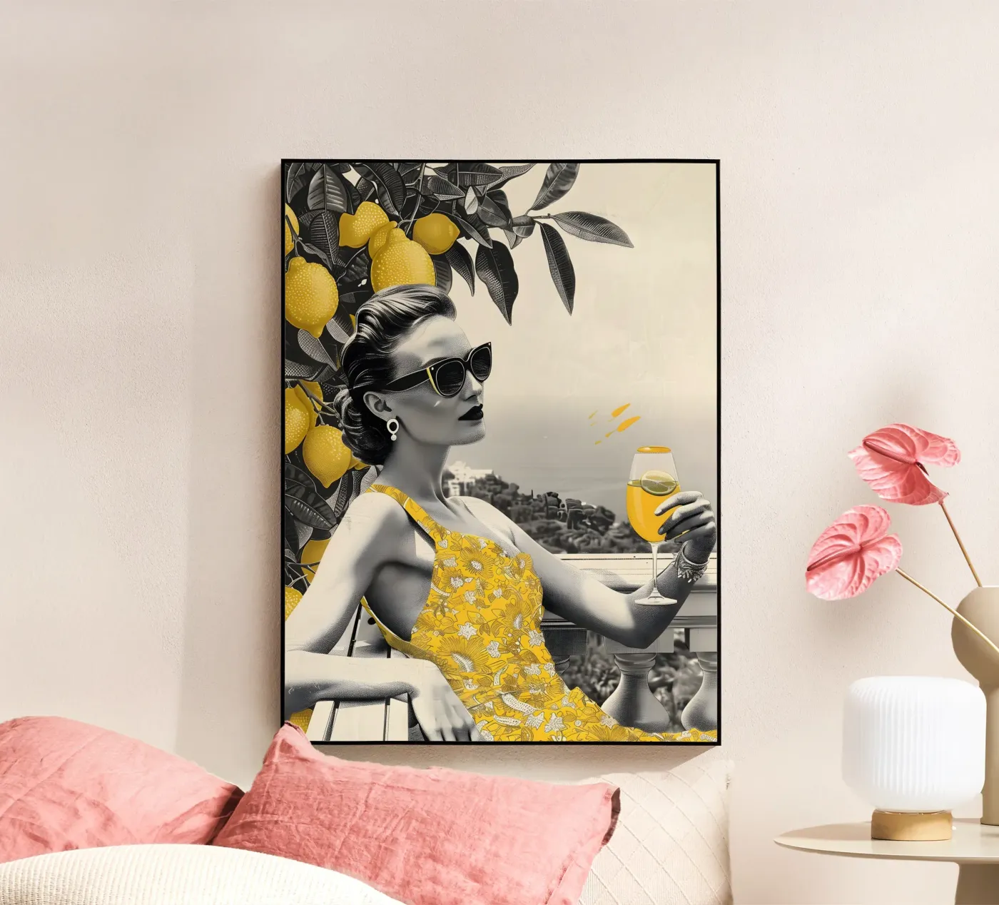 Yellow Summer plexiglass da Gypsy Galleria