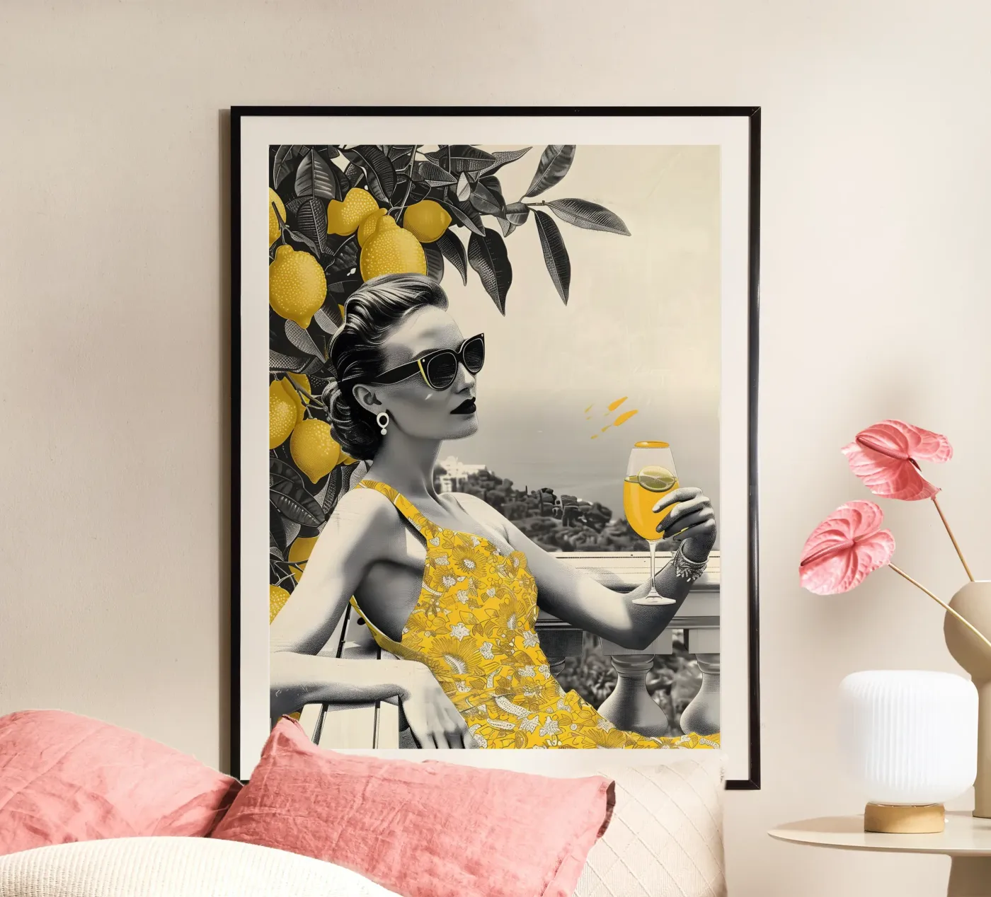 Yellow Summer poster da Gypsy Galleria