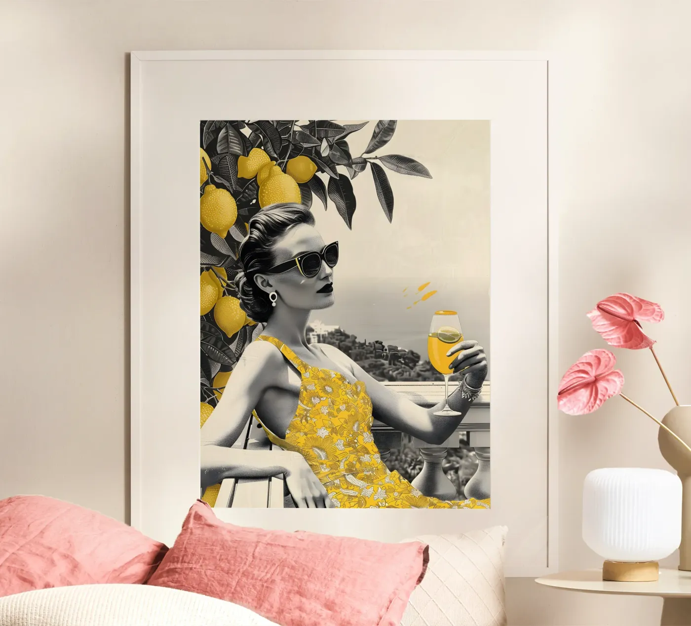 Yellow Summer poster da Gypsy Galleria