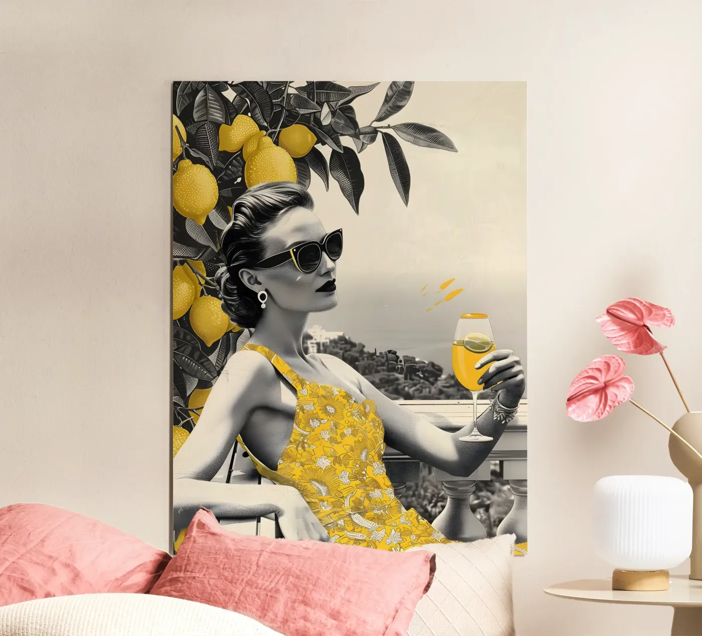 Yellow Summer poster da Gypsy Galleria