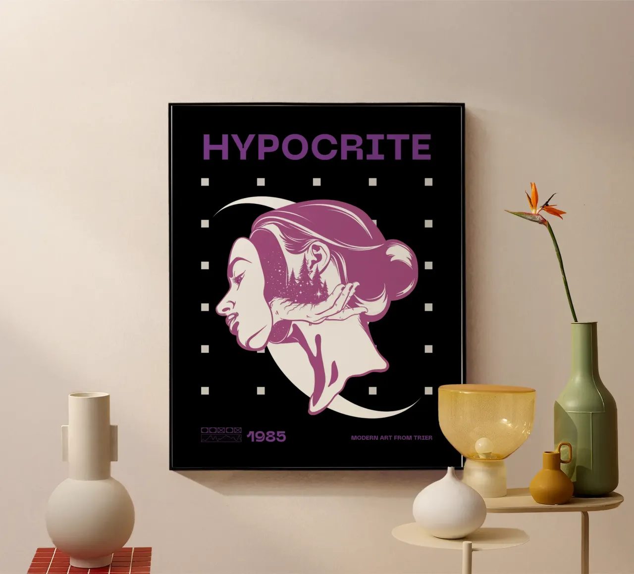 HYPOCRITE plexiglass da Einfach Uebel