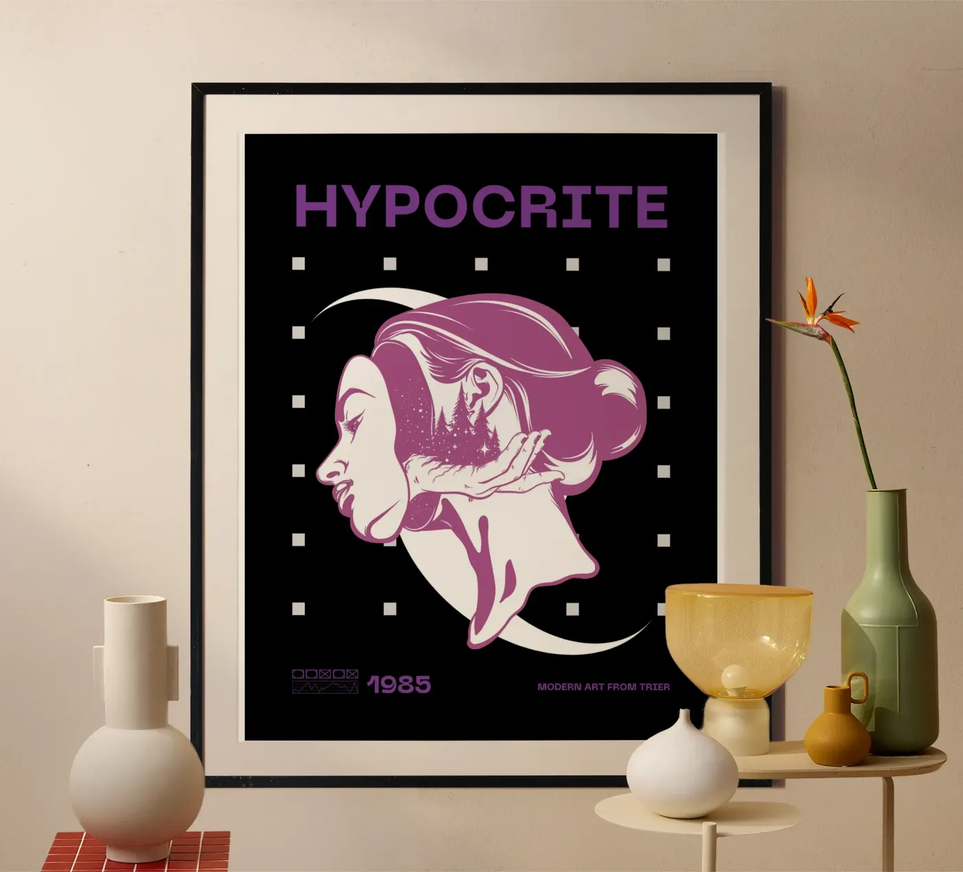 HYPOCRITE Poster von SMRT STUDIO