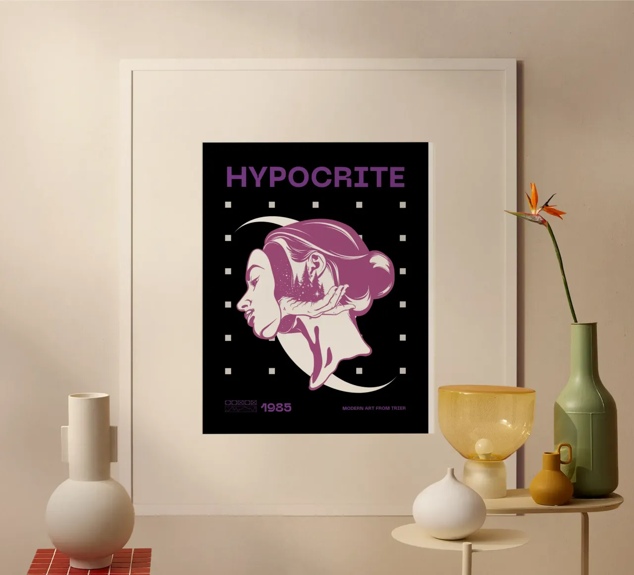HYPOCRITE poster van Einfach Uebel