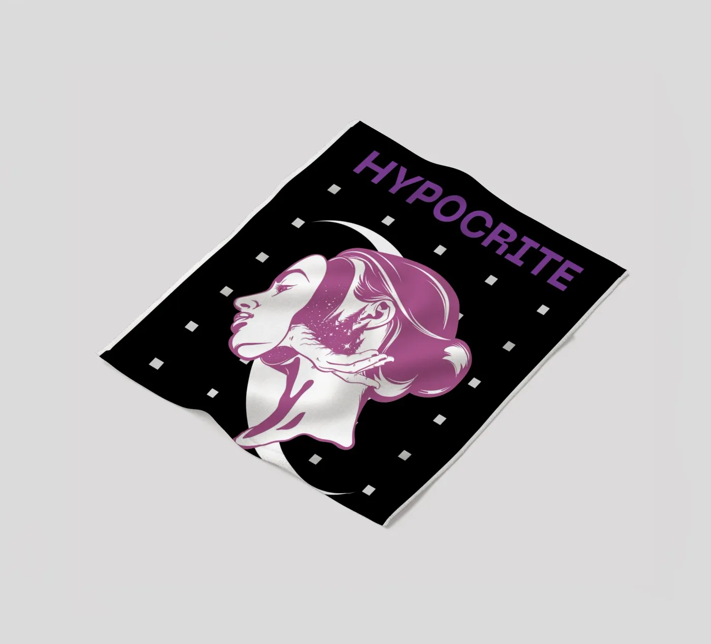 HYPOCRITE plaid polaire de SMRT STUDIO