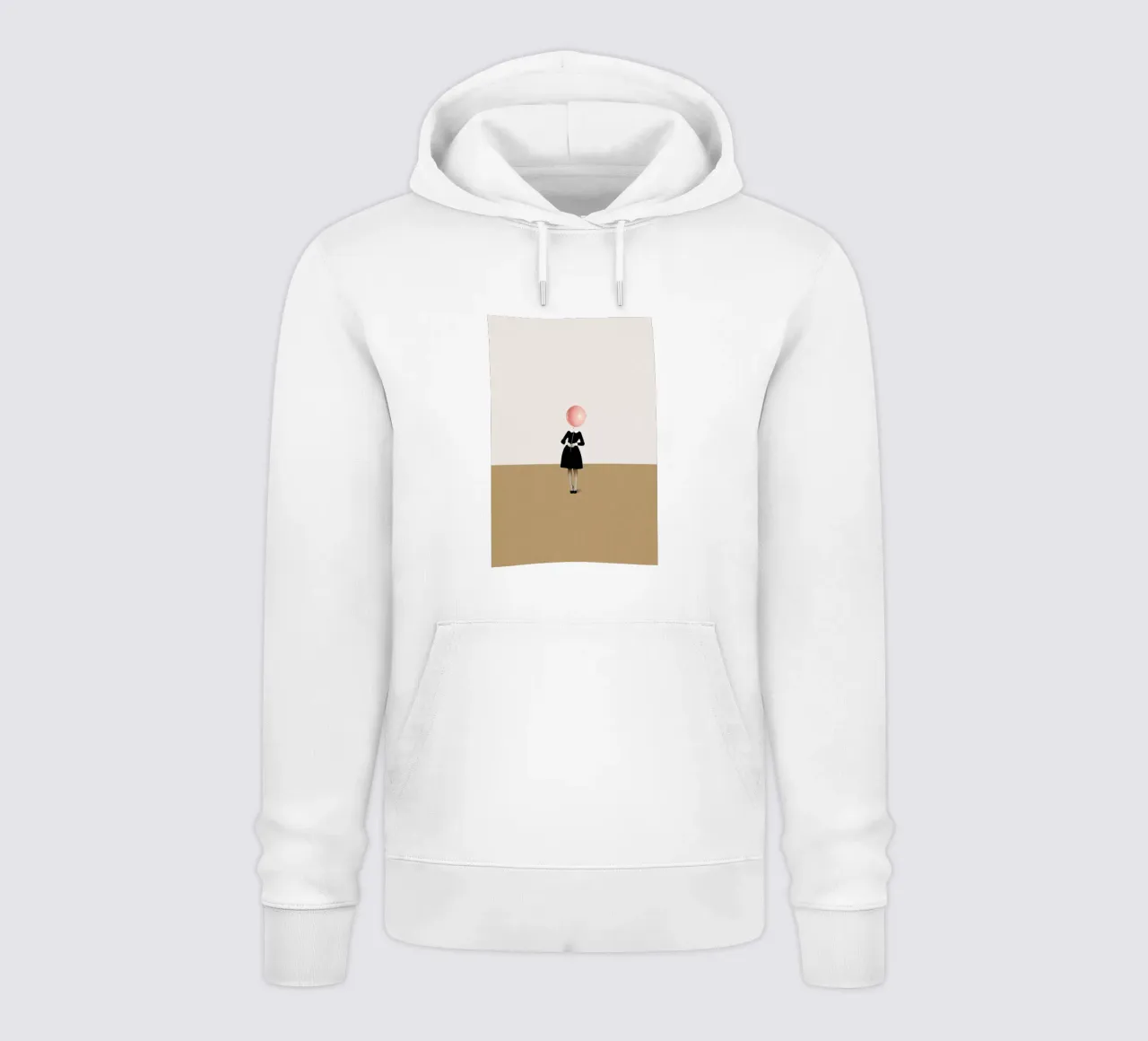 Obvious Imperfections felpa con cappuccio da Maarten Léon