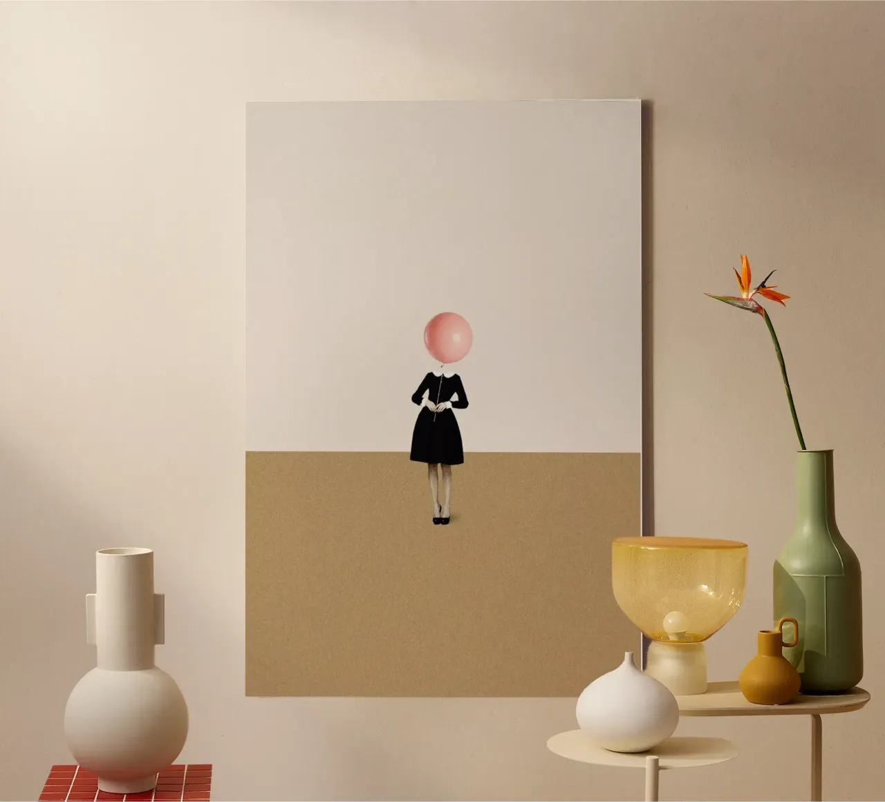 Obvious Imperfections canvas by Maarten Léon