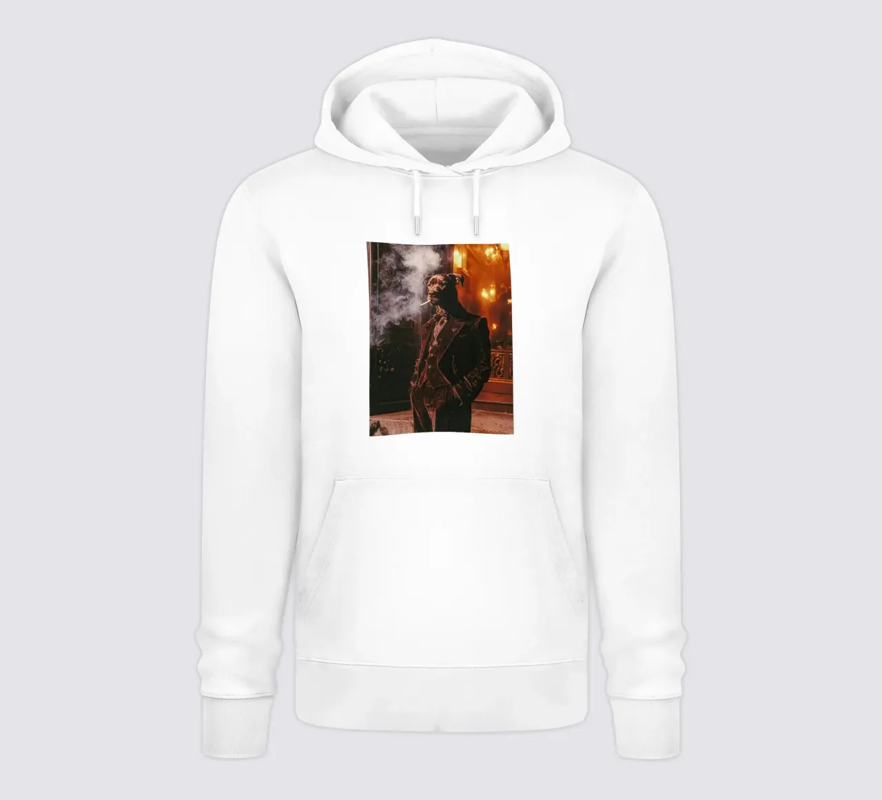 Léonard felpa con cappuccio da Affiches Chien Originales – Dogland