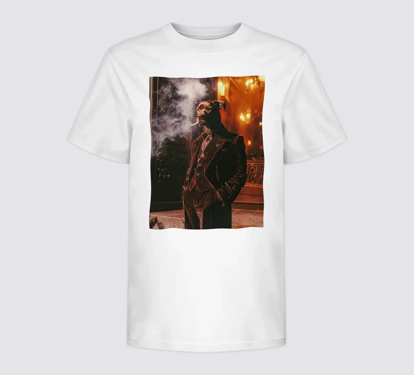 Léonard t-shirt bambini da Affiches Chien Originales – Dogland