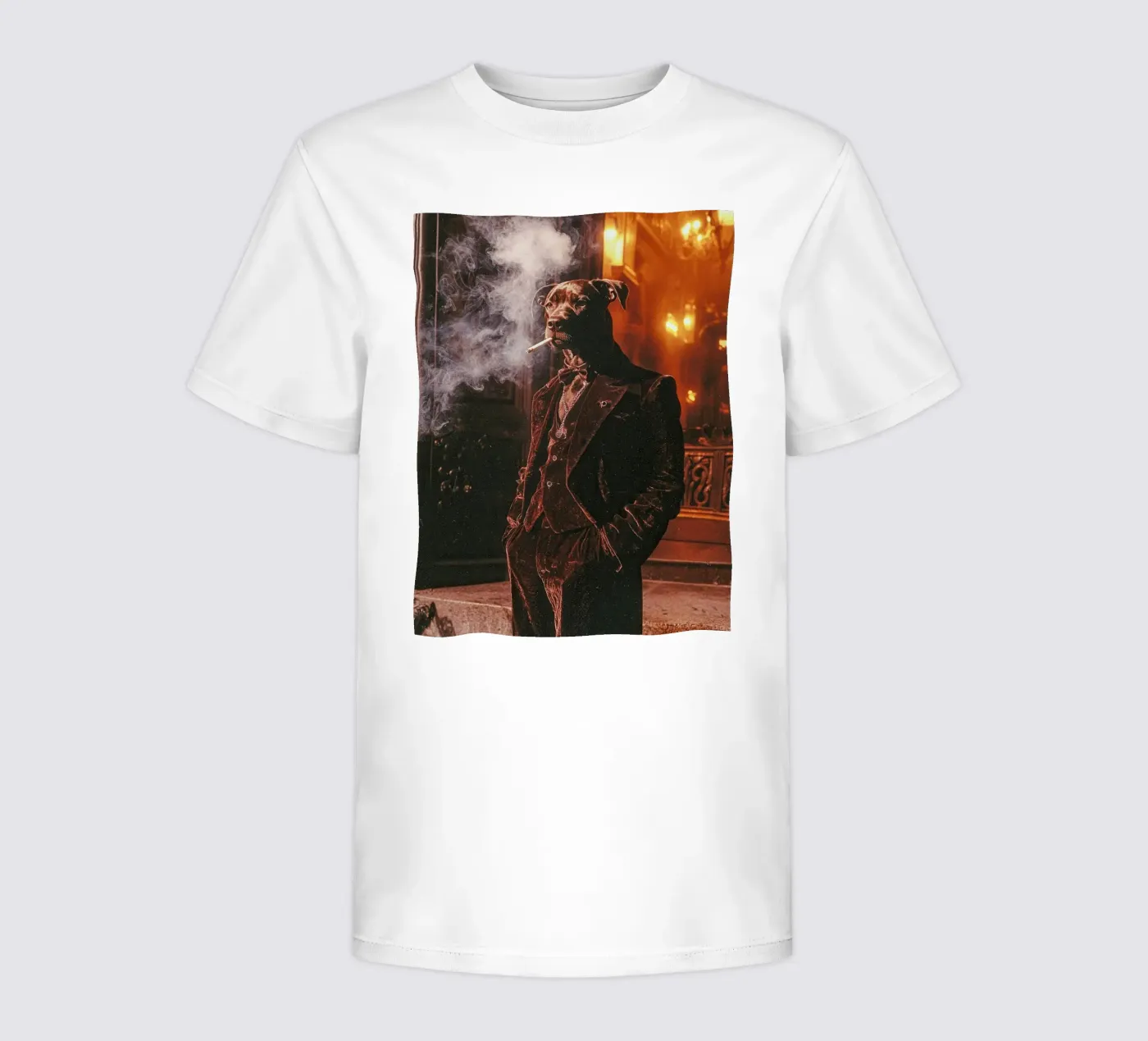 Léonard t-shirt bambini da Affiches Chien Originales – Dogland